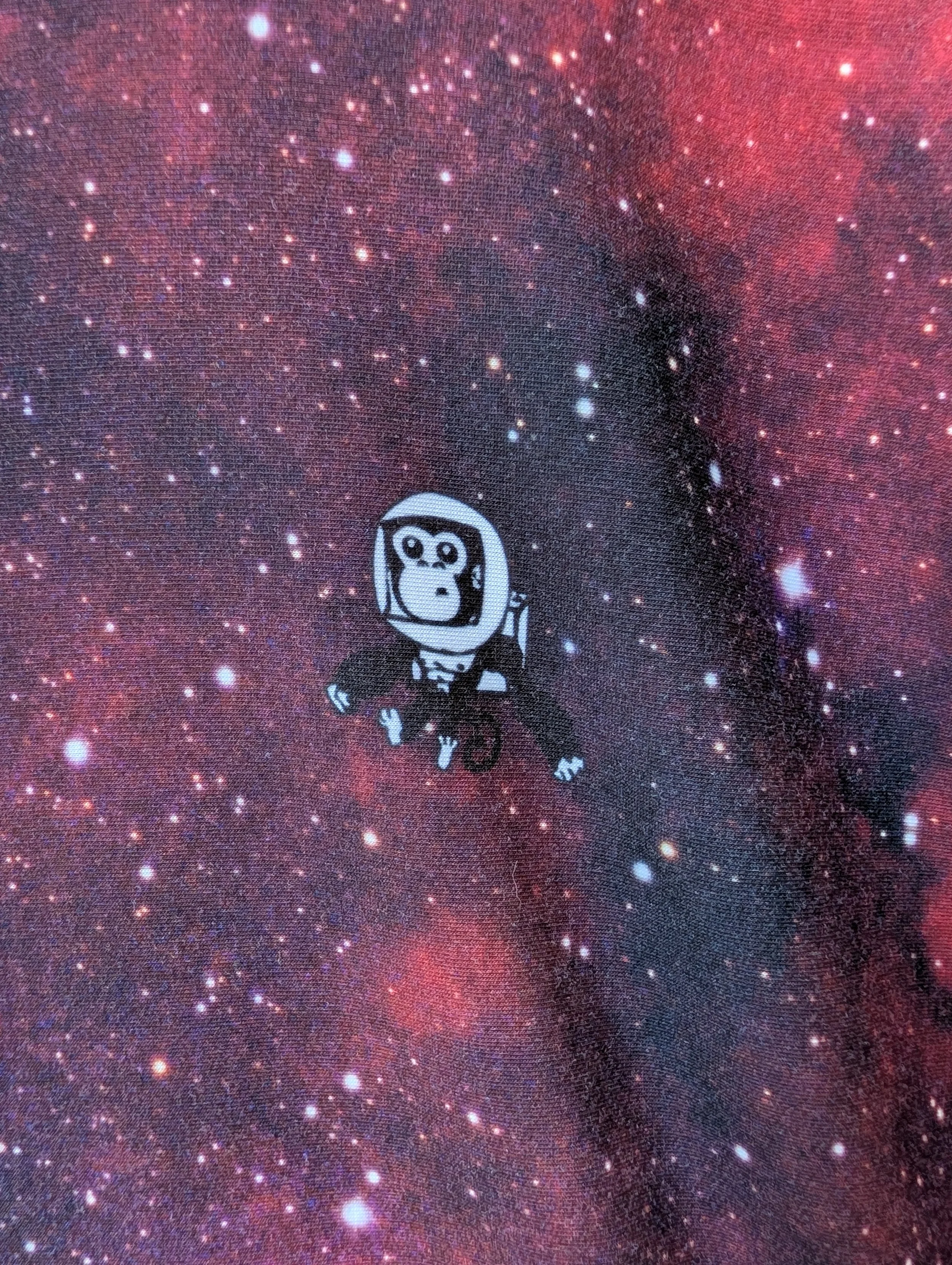 Heart Nebula printed on unisex hoodie — High Space Man