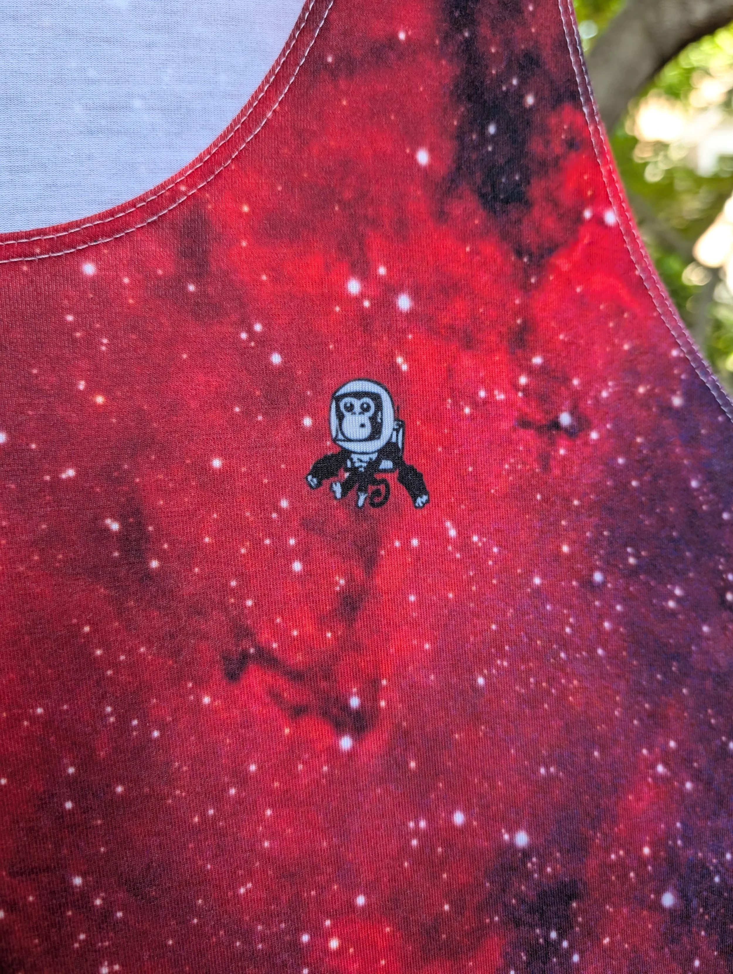 Heart Nebula printed on tank top — High Space Man