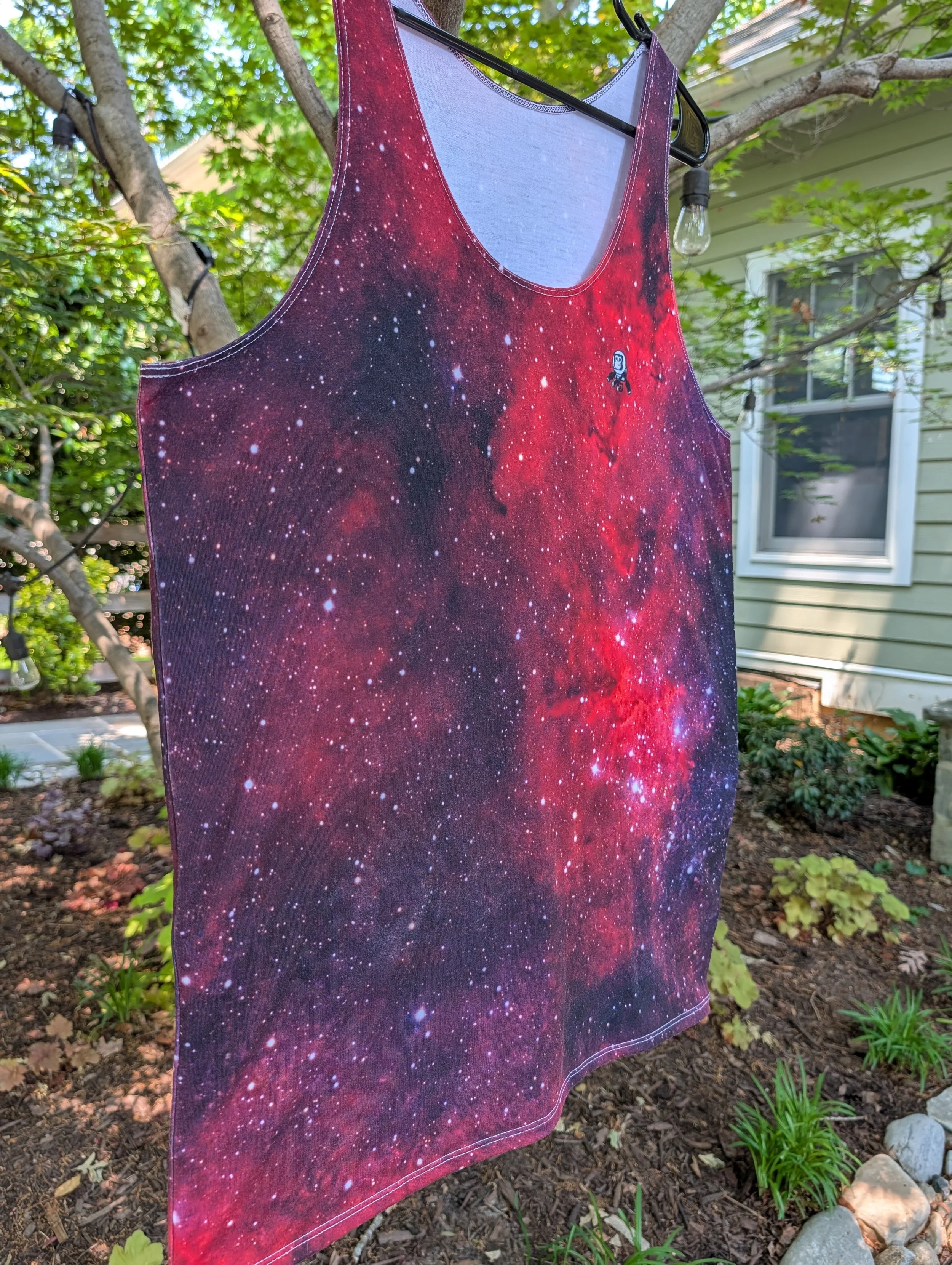 Heart Nebula printed on tank top — High Space Man