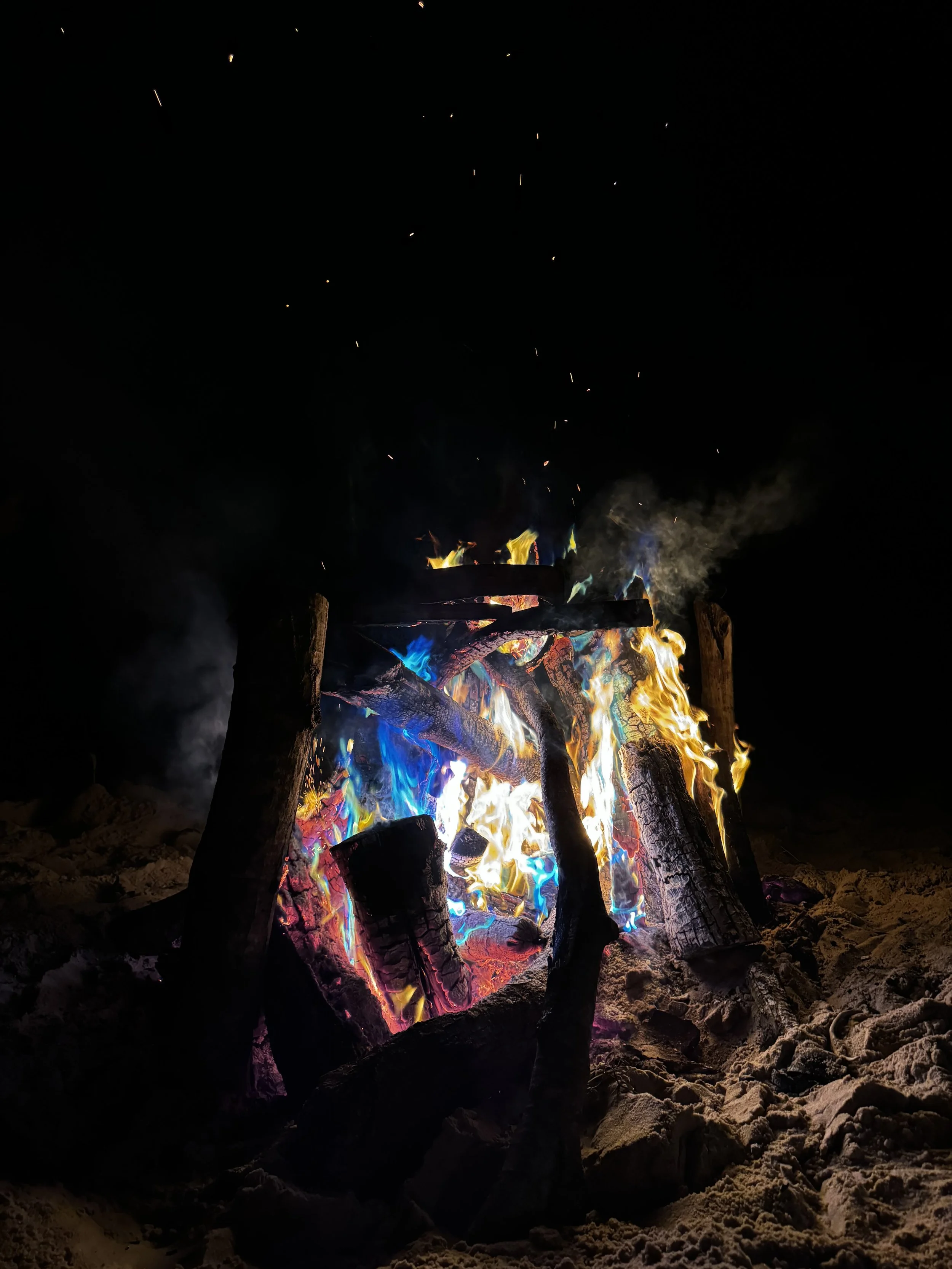 Rainbow Fire, Montauk NY