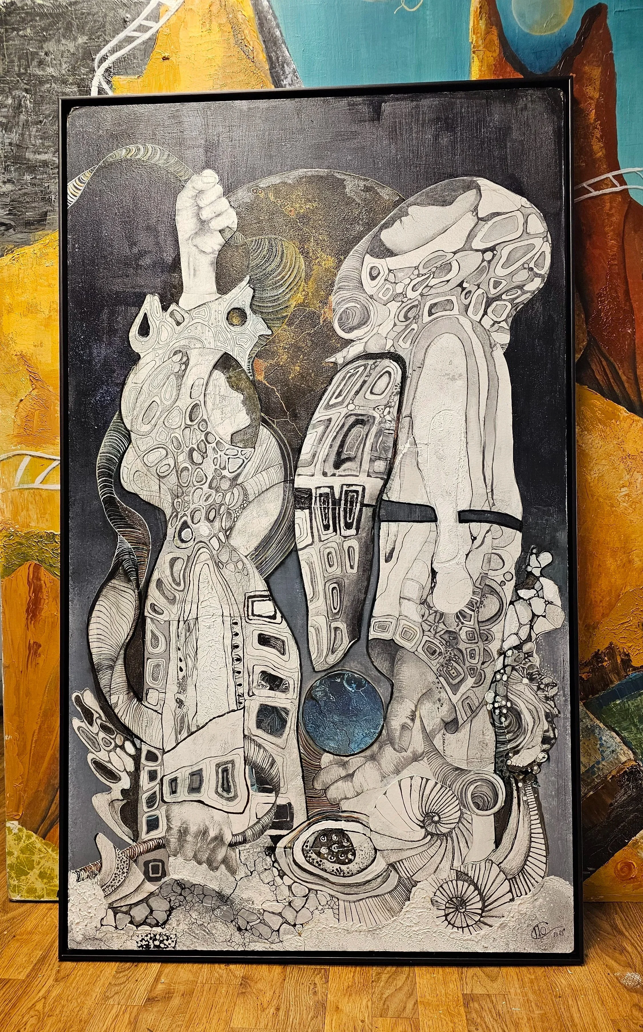  "Overcome" kollage arbeid