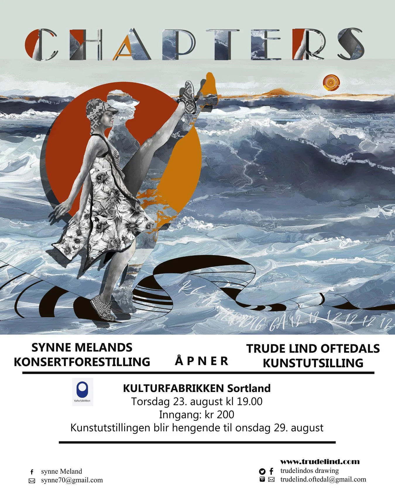 Konsertforestilling åpner kunstutstilling 2018