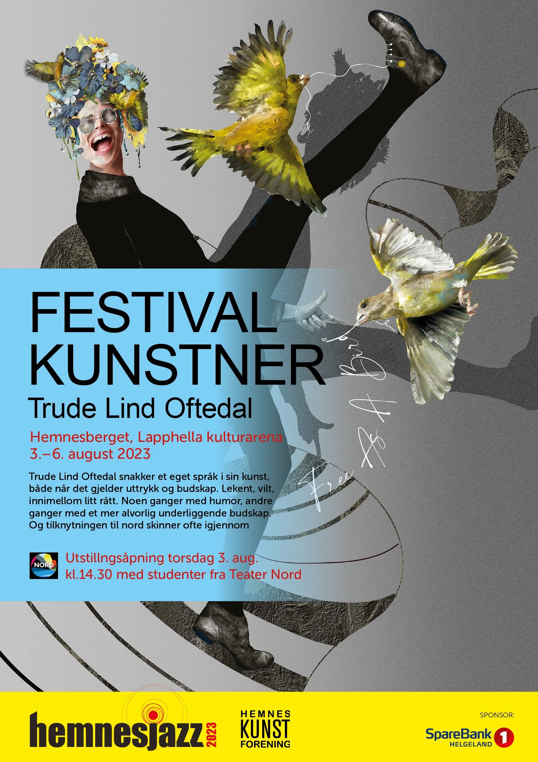 Festivalkunstner under Hemnes jazzfestival 2023