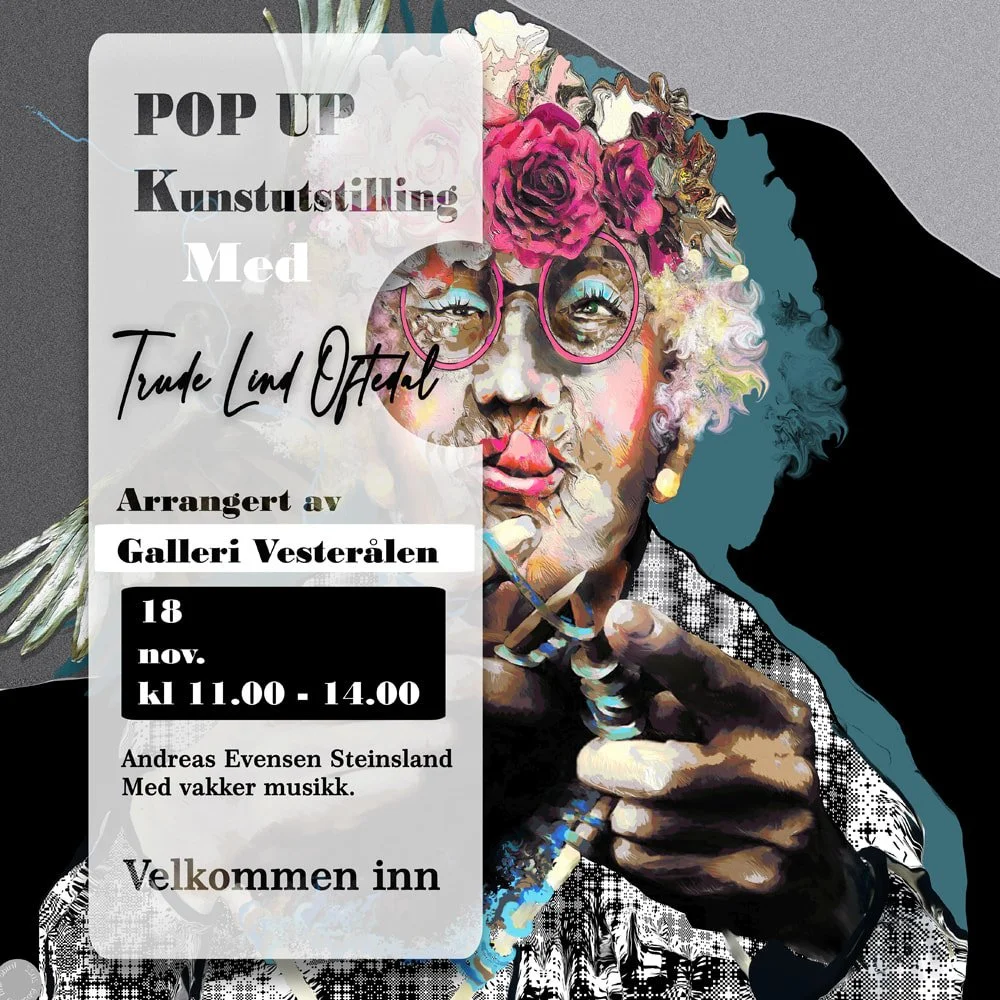 Galleri Vesterålen separat kunstutstilling November 2023