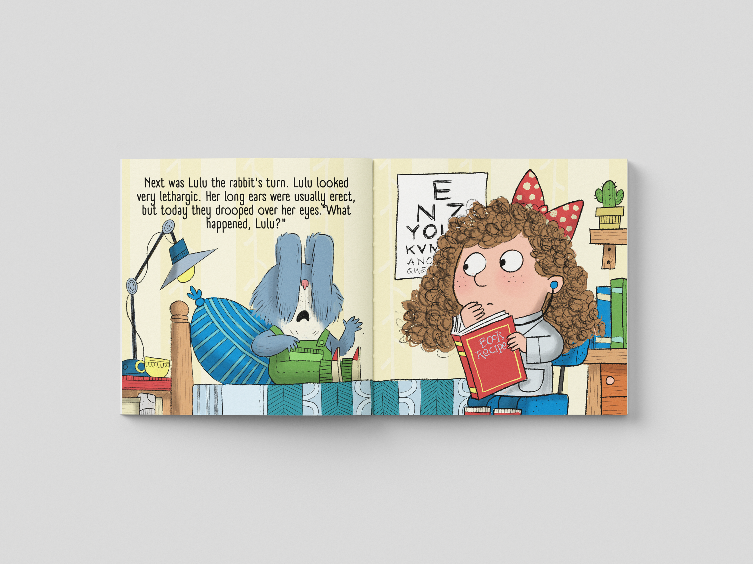 Children Story Book Whimsical Illustration
