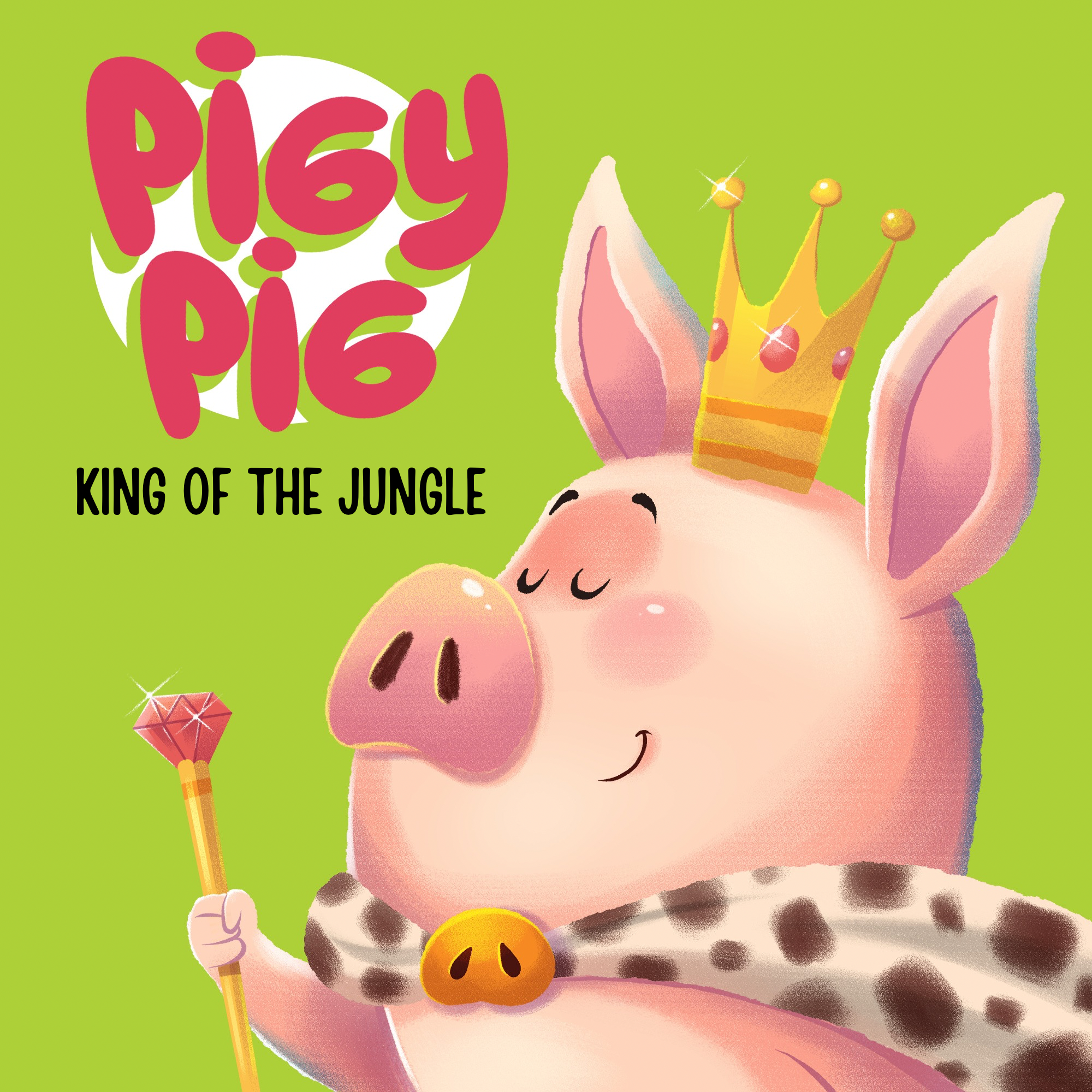 Pigy Pig 'King of The Jungle'