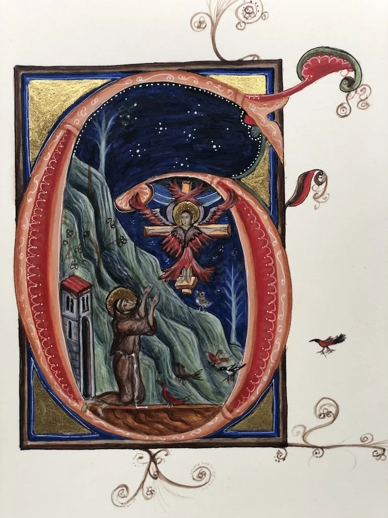 The Stigmatization of St Francis of Assisi