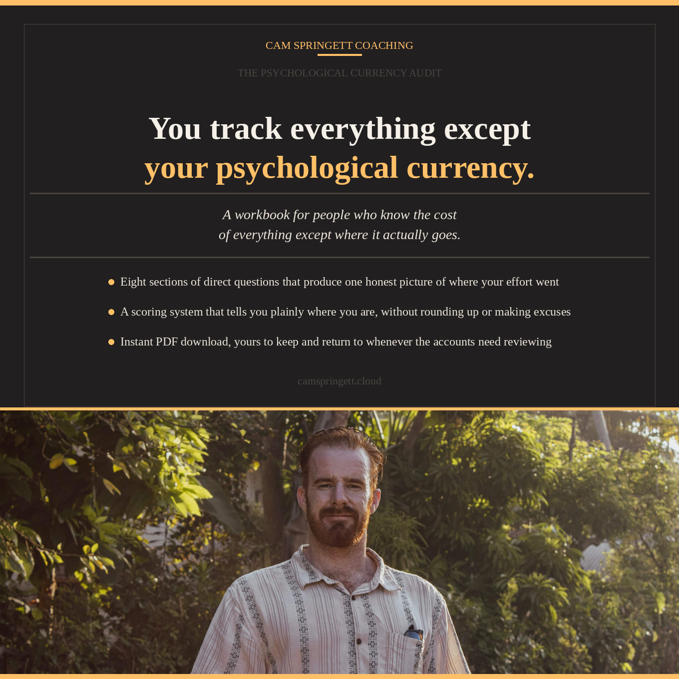 The Psychological Currency Audit