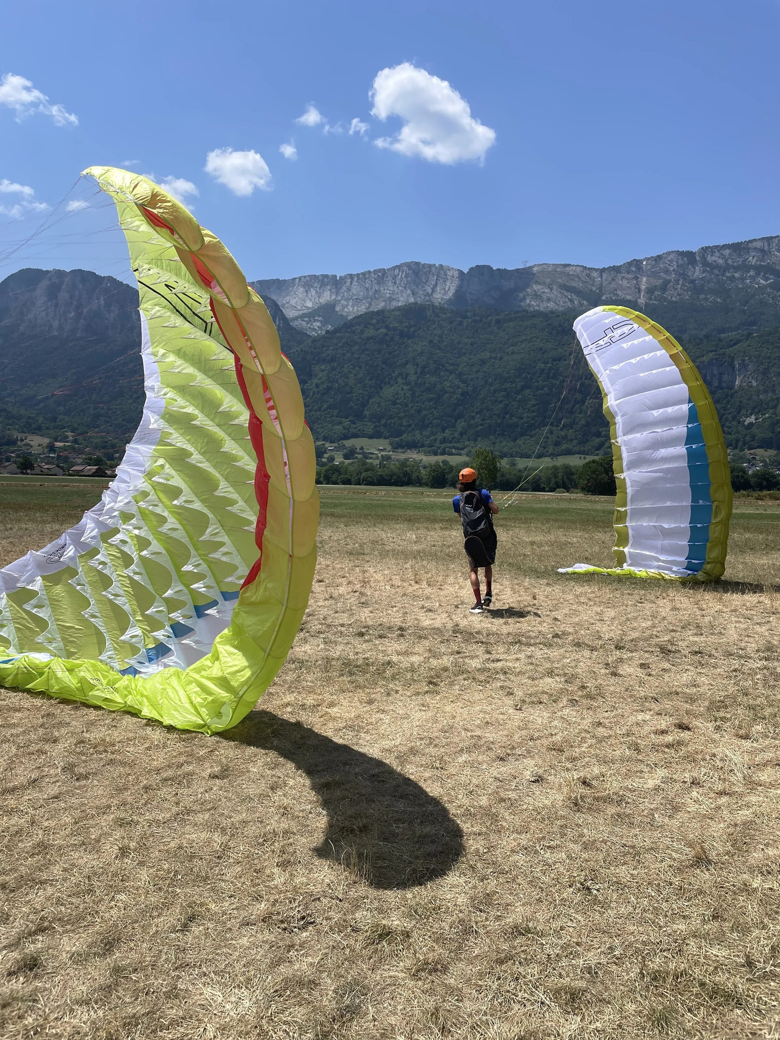 Aprentissage du parapente