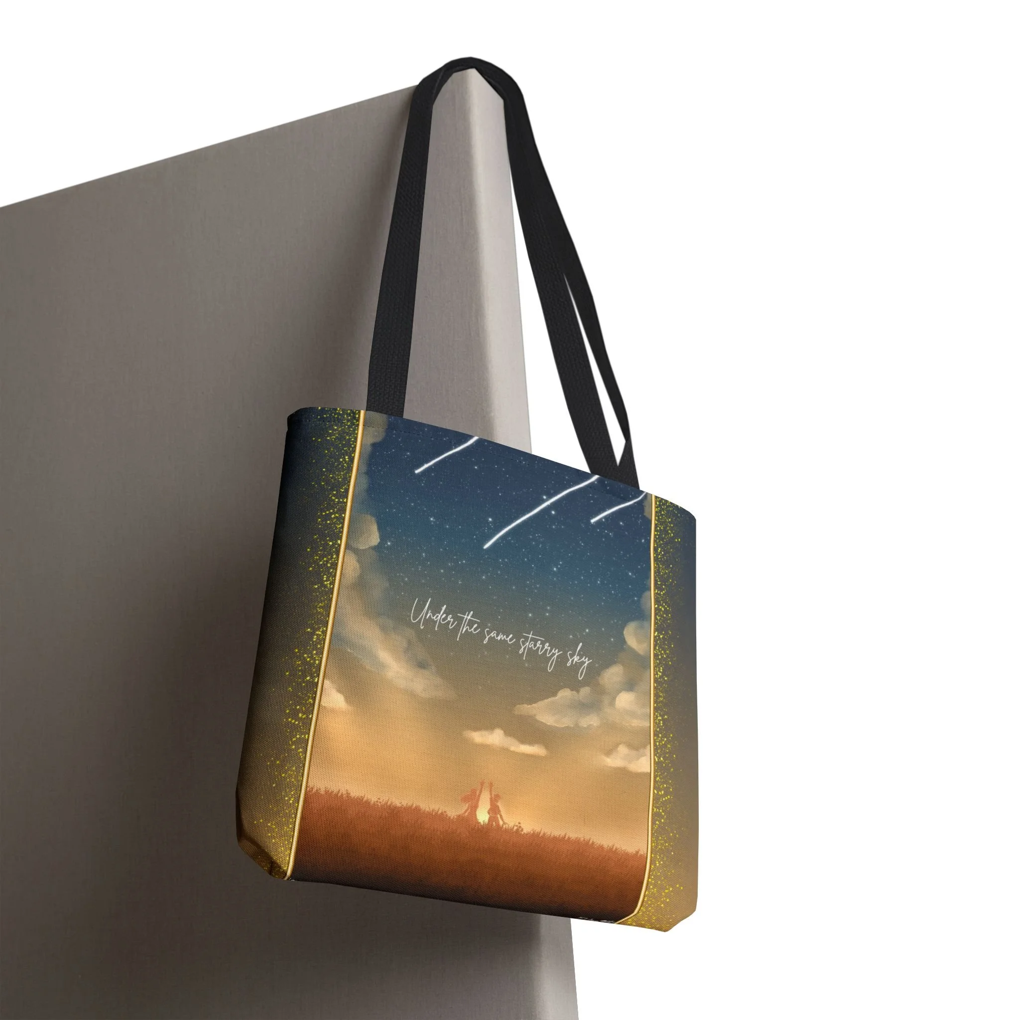 Under the Same Starry Sky Tote Bag