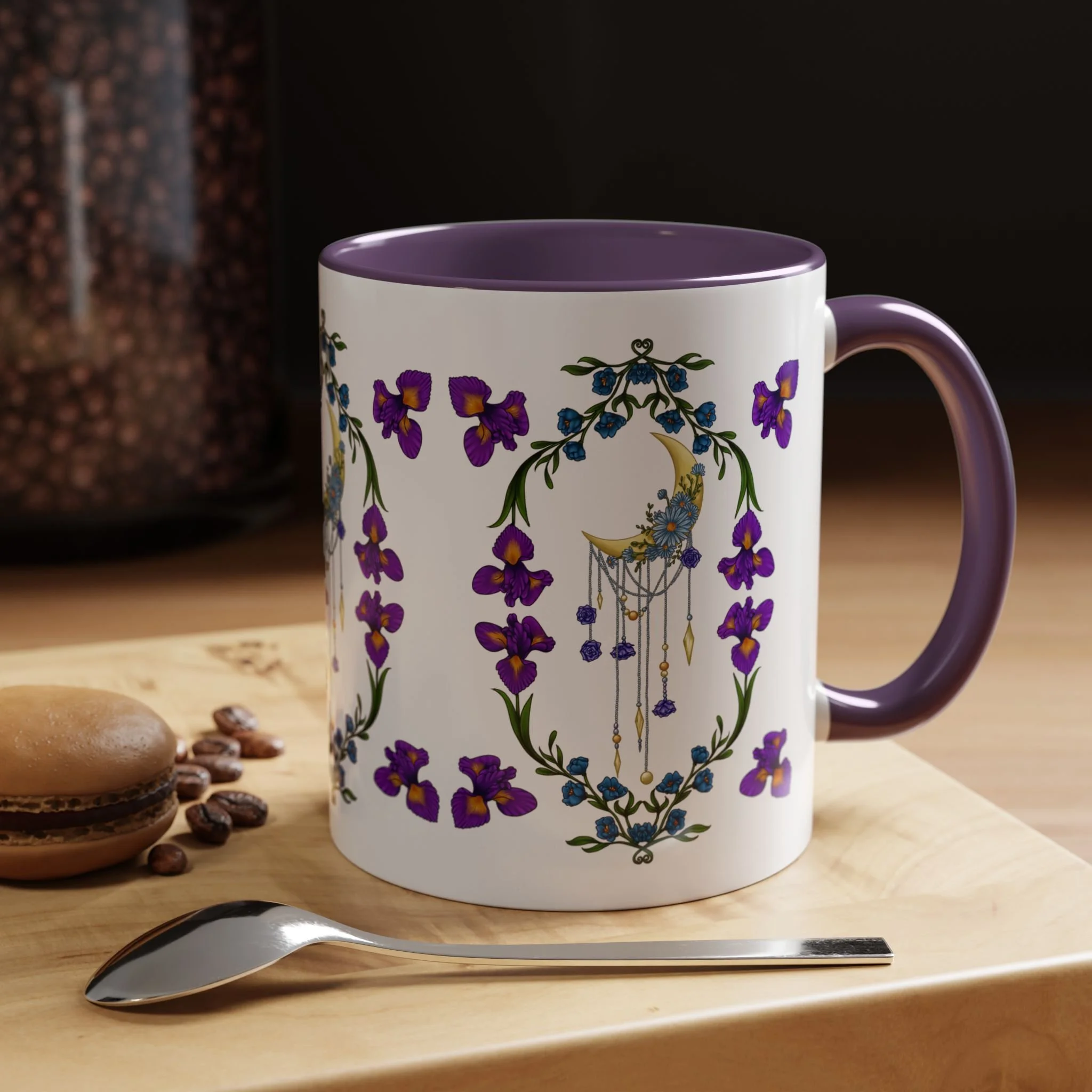 Iris Moon Accent Mug
