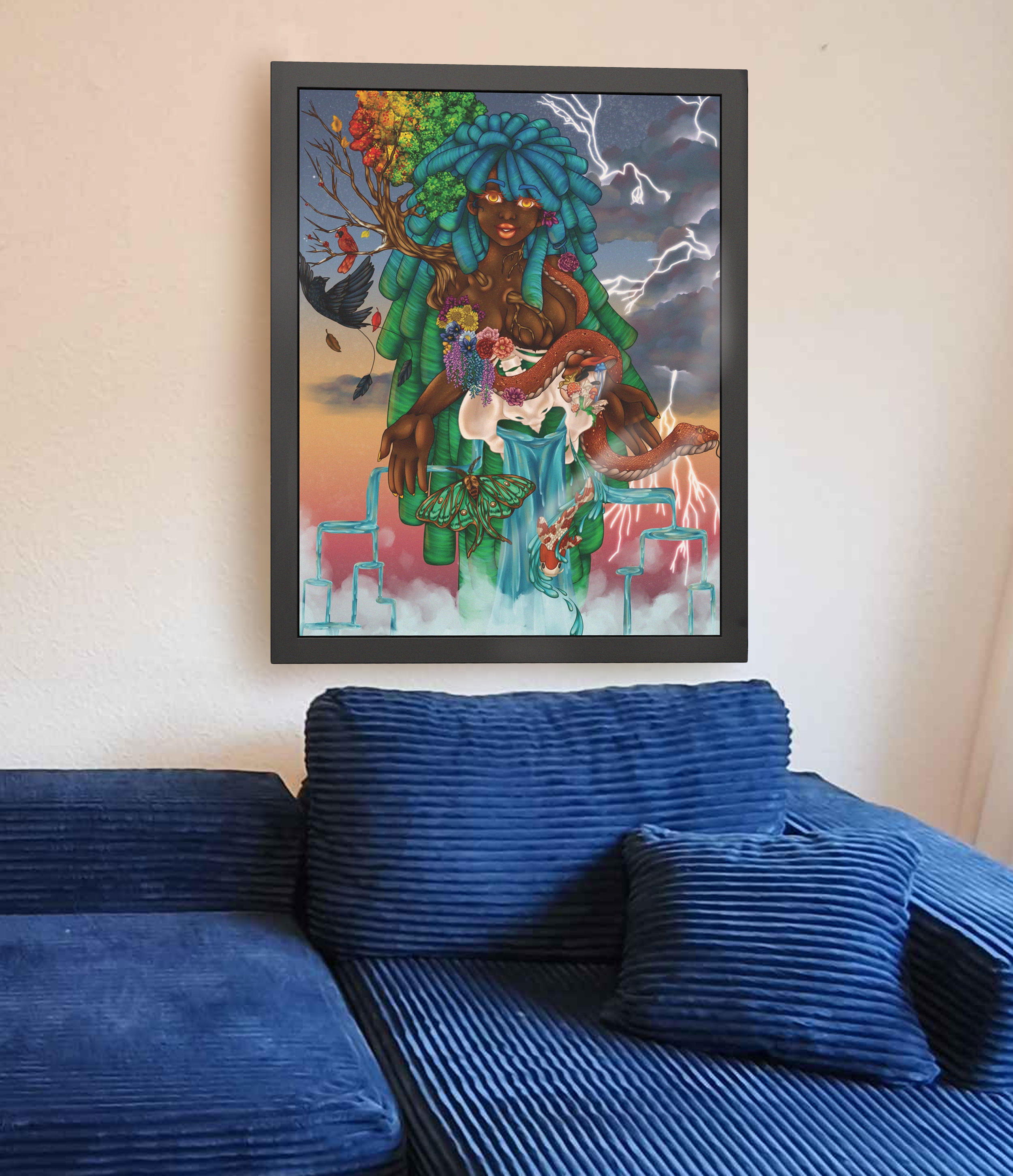 Mother Nature Framed Poster