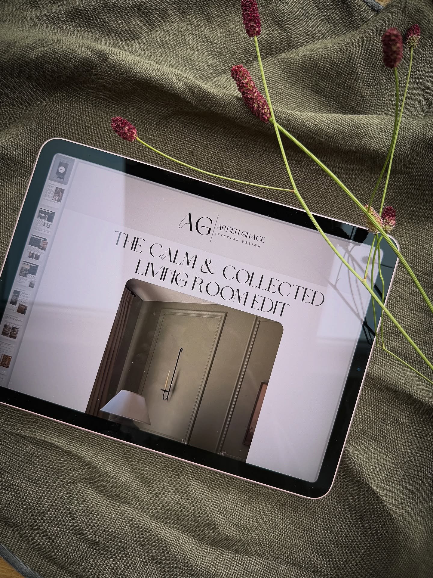 Coming Soon ✨ The Calm &amp; Collected Living Room Edit

An 8 page design guide designed to help you create a living room that feels calm, comfortable and naturally pulled together.

Inside, I run through the 5 design principles I always start with w