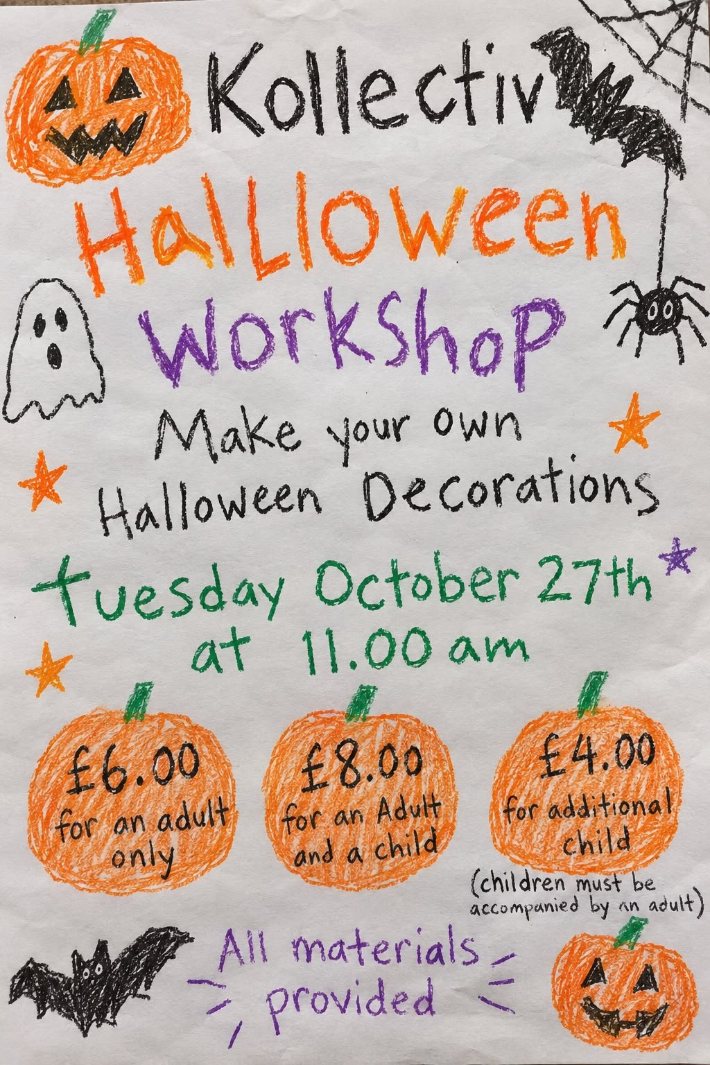 Halloween Workshop - Make a Spooky Decoration