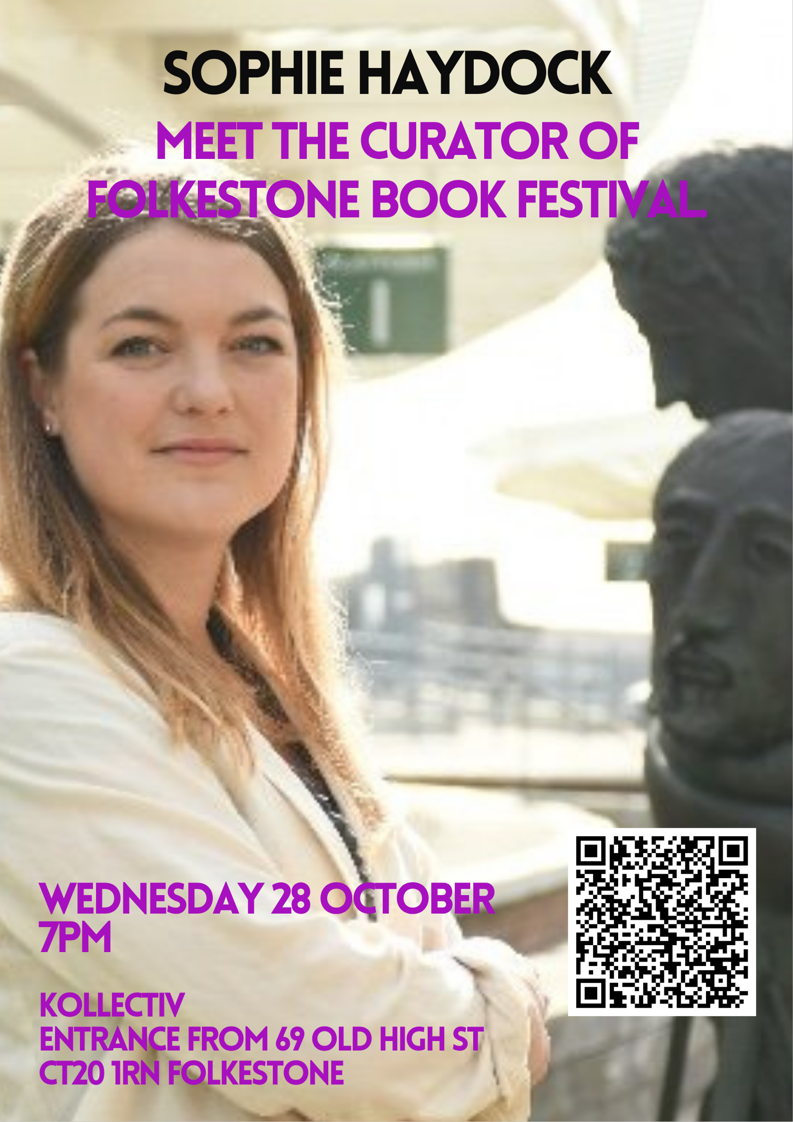 Meet Folkestone Book Festival Curator: Sophie Haydock
