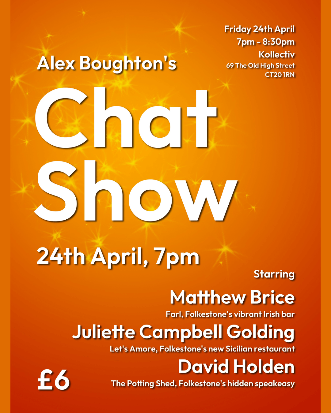 Alex Broughton's Chat Show
