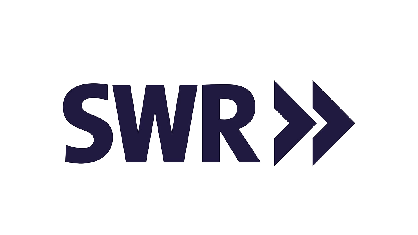 Logo of SWR - a German public broadcaster.