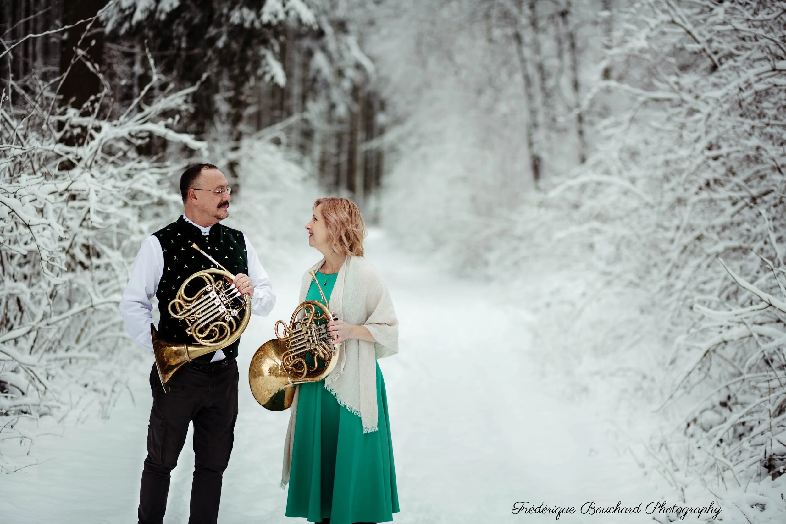 The Virtuoso Horn Duo — Kerry Turner and Kristina Mascher-Turner, horns