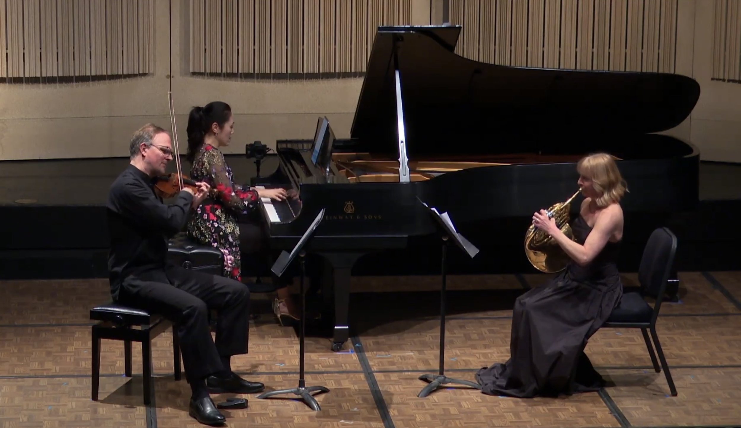 Brahms Horn Trio, Op. 40 — Axel Strauss, violin · Jeewon Park, piano · Kristina Mascher-Turner, horn — Tucson Winter Chamber Music Festival, March 2026