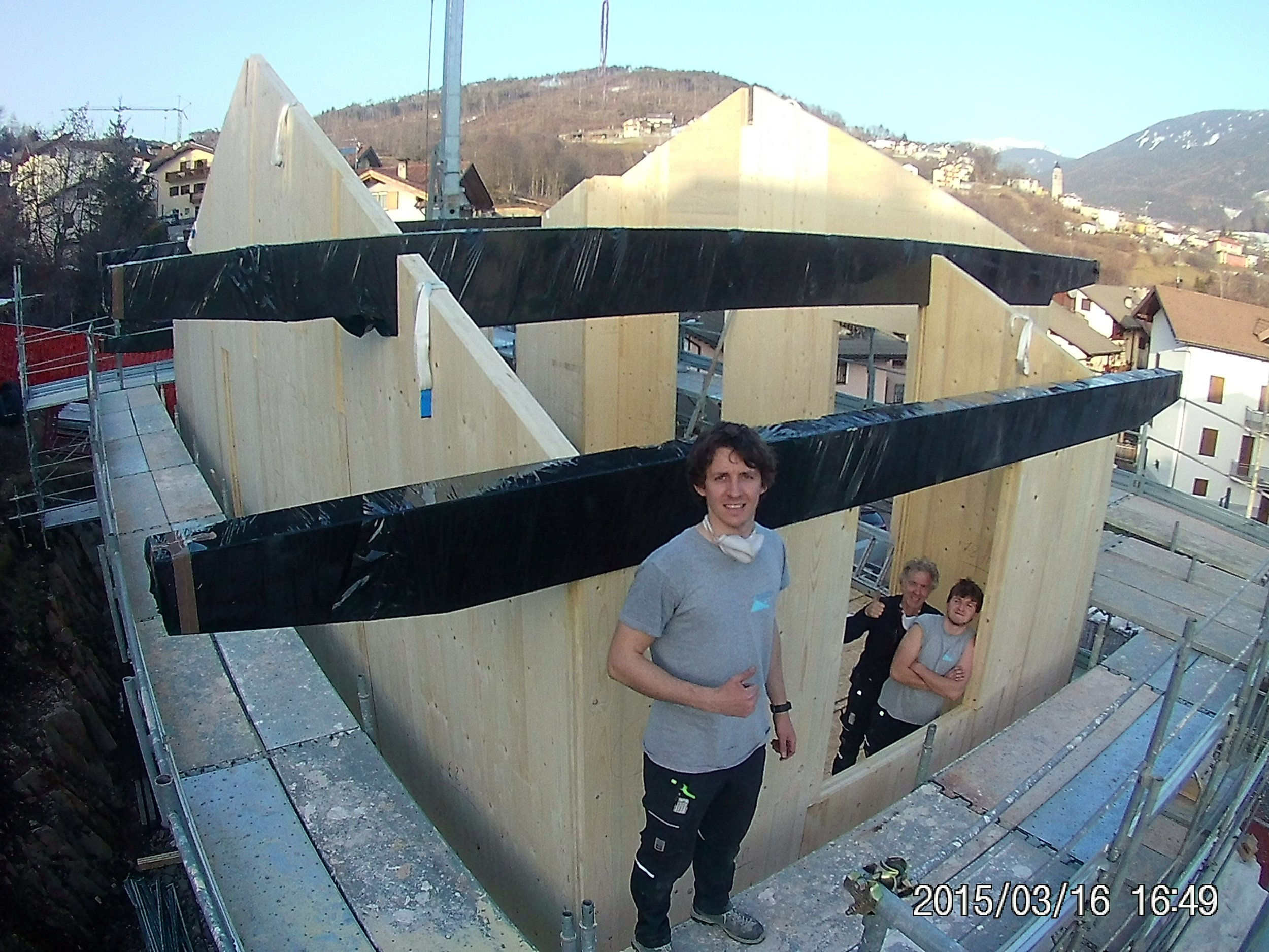 Casa in legno a Tressilla