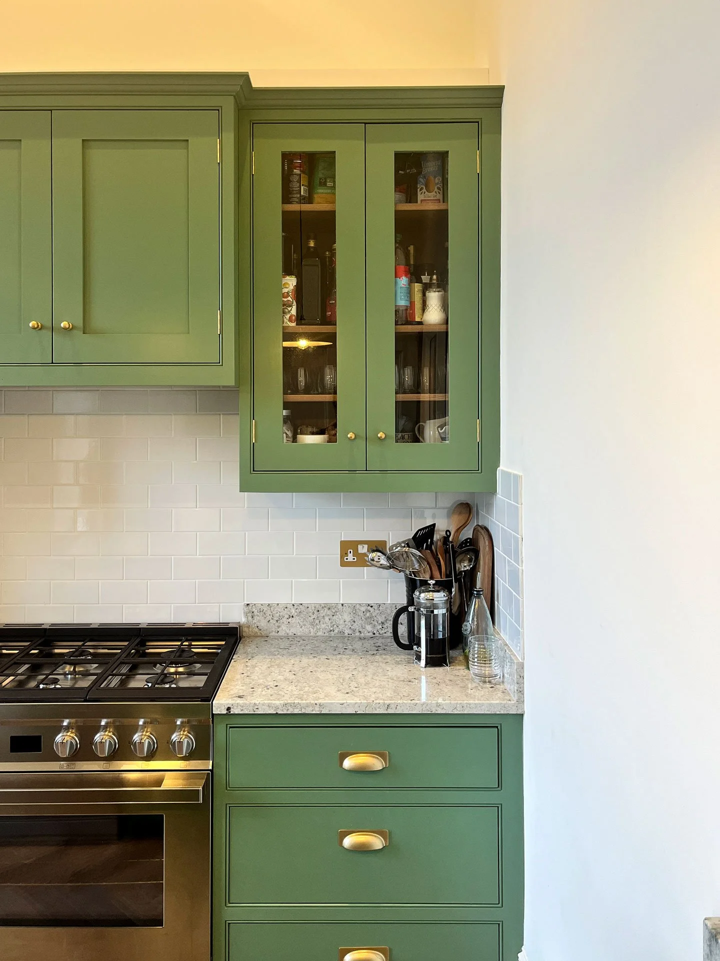 Kitchen renovation in Category A listed building, St Bernard's Crescent Edinburgh