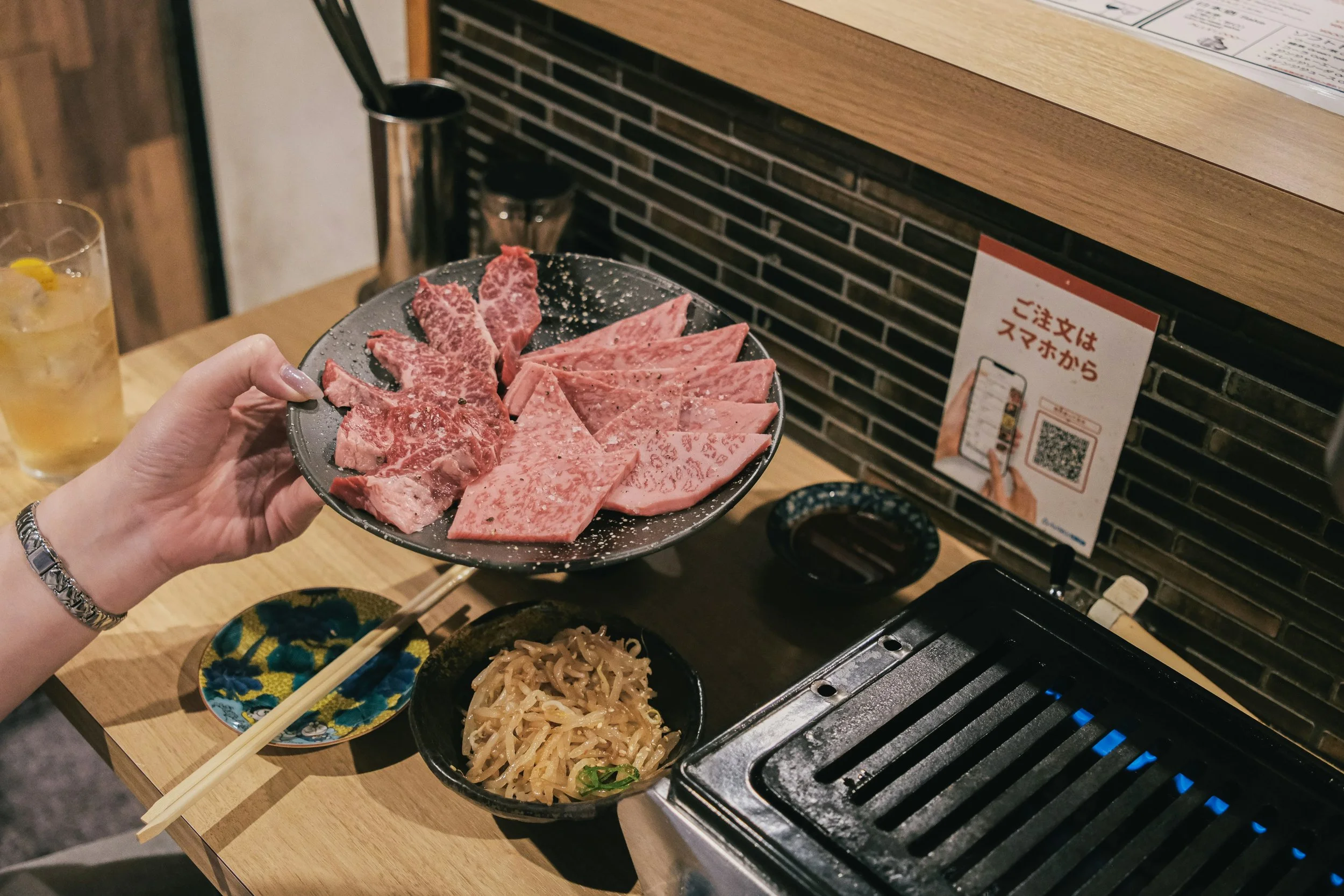 Yakiniku grill-your-own beef, Japan