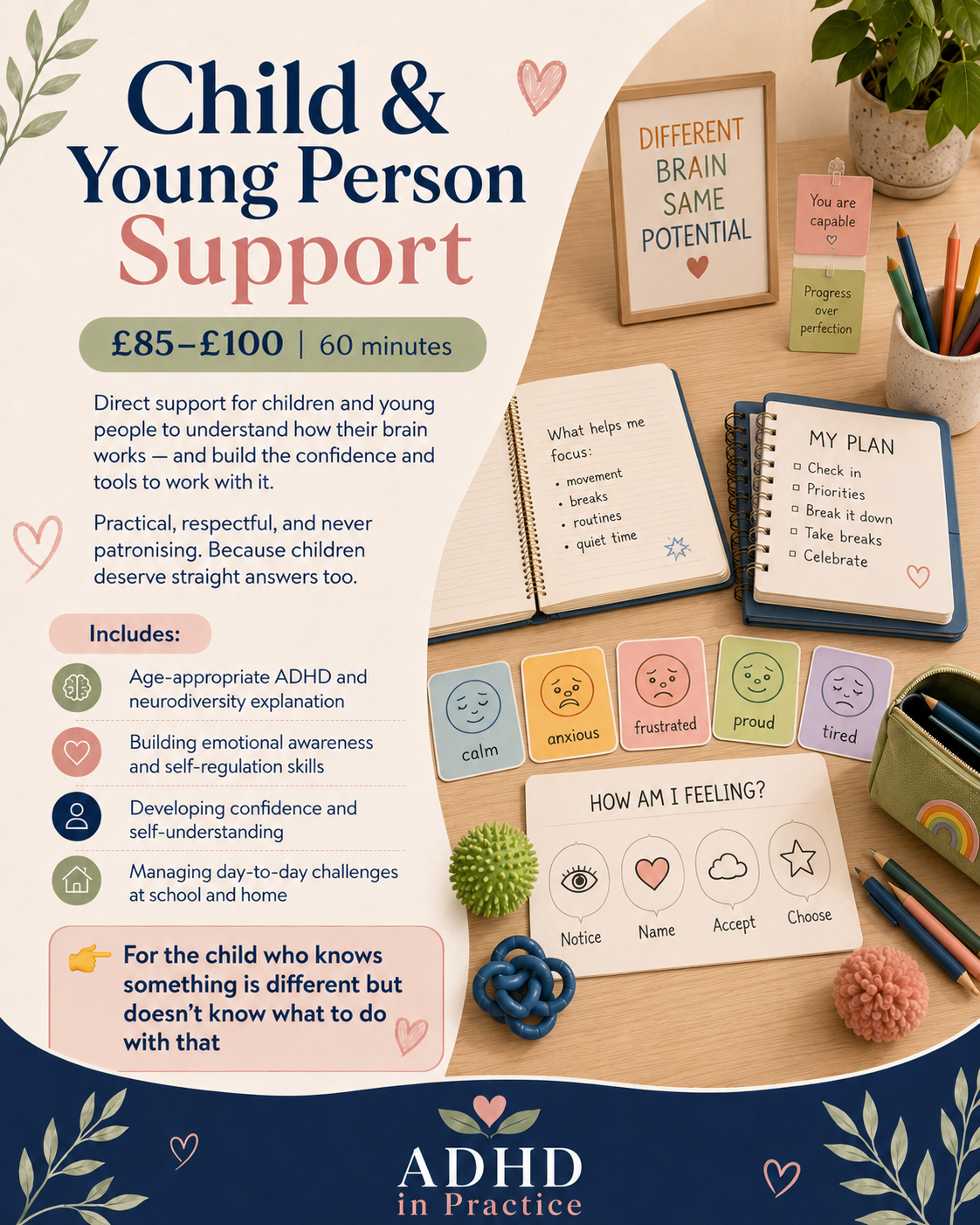 Child & Young Person Support - Deposit