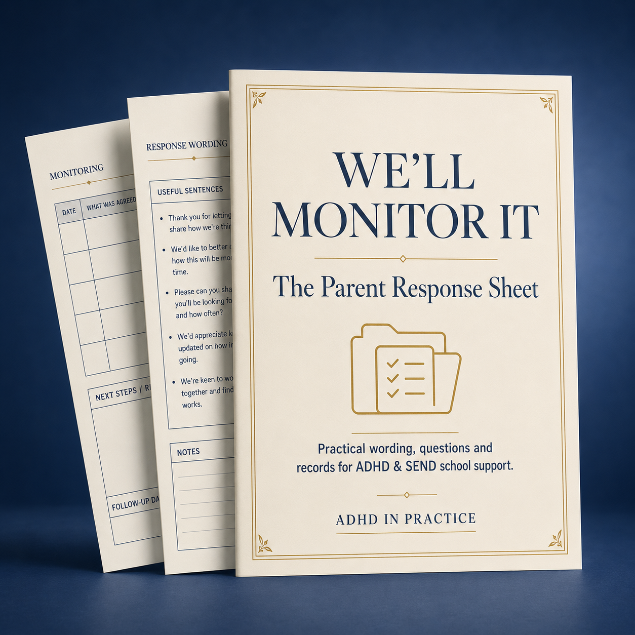 Free SEND School Monitoring Sheet