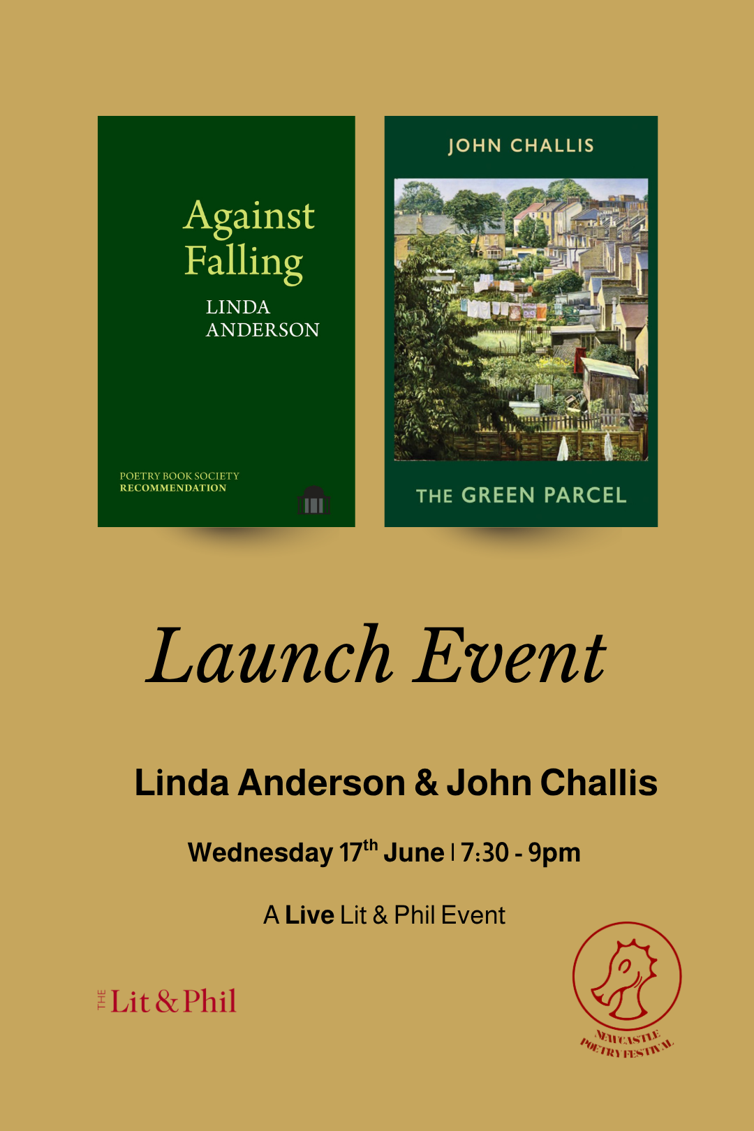 The Green Parcel and Against Falling Book Launch 