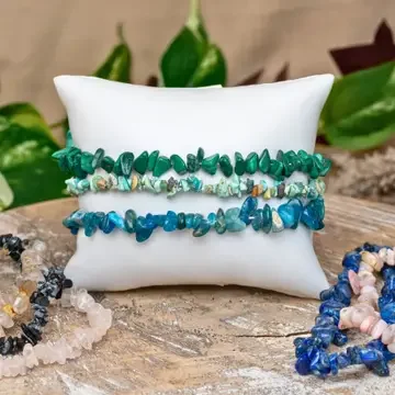 Crystal Chip Bracelets