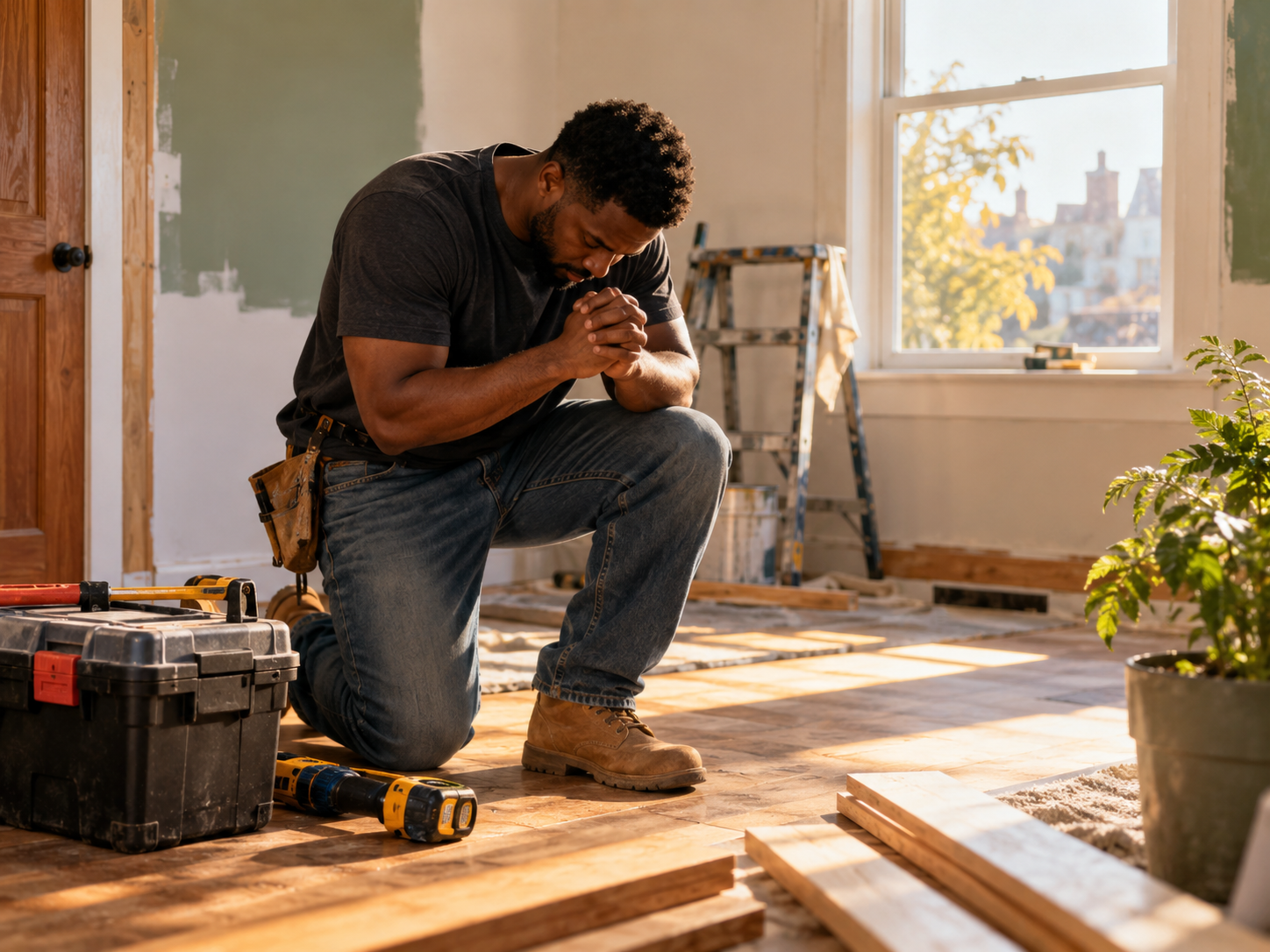 Pray and Keep Building