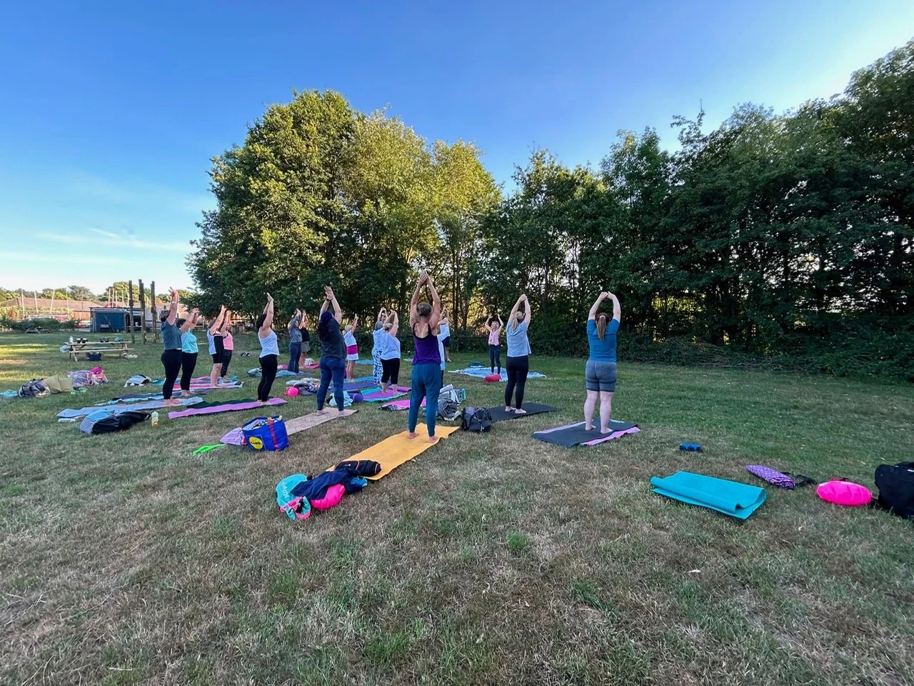 Group Yoga classes and events