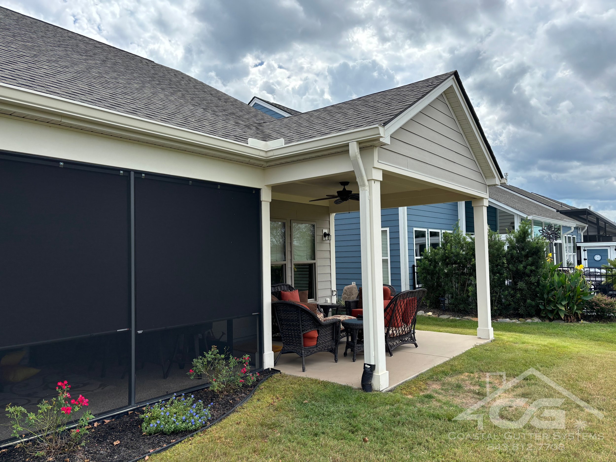 Sun City, SC- Seamless Gutter Installation with Leaf Guard