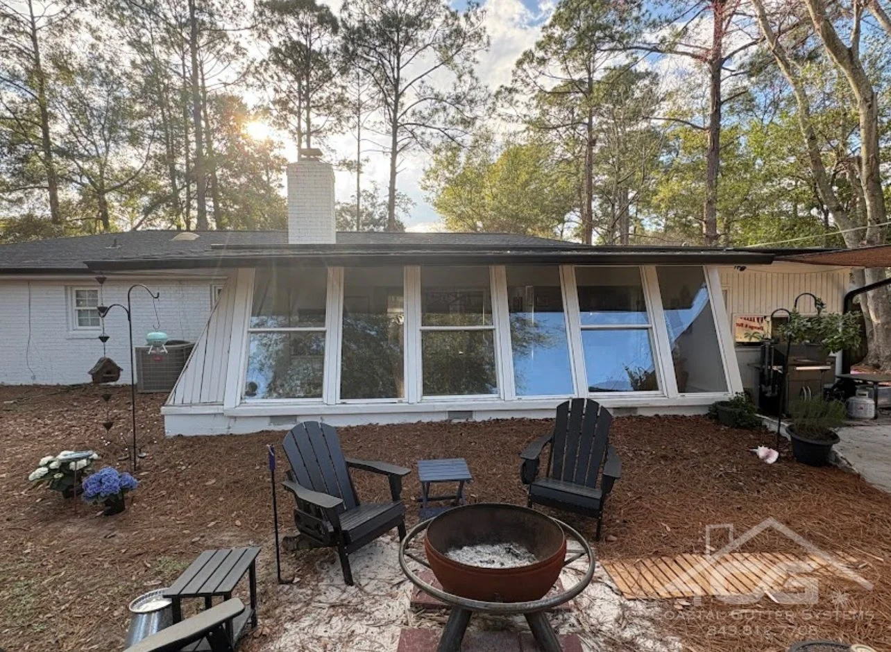 Savannah, GA- Seamless Gutter Installation with Leaf Guard