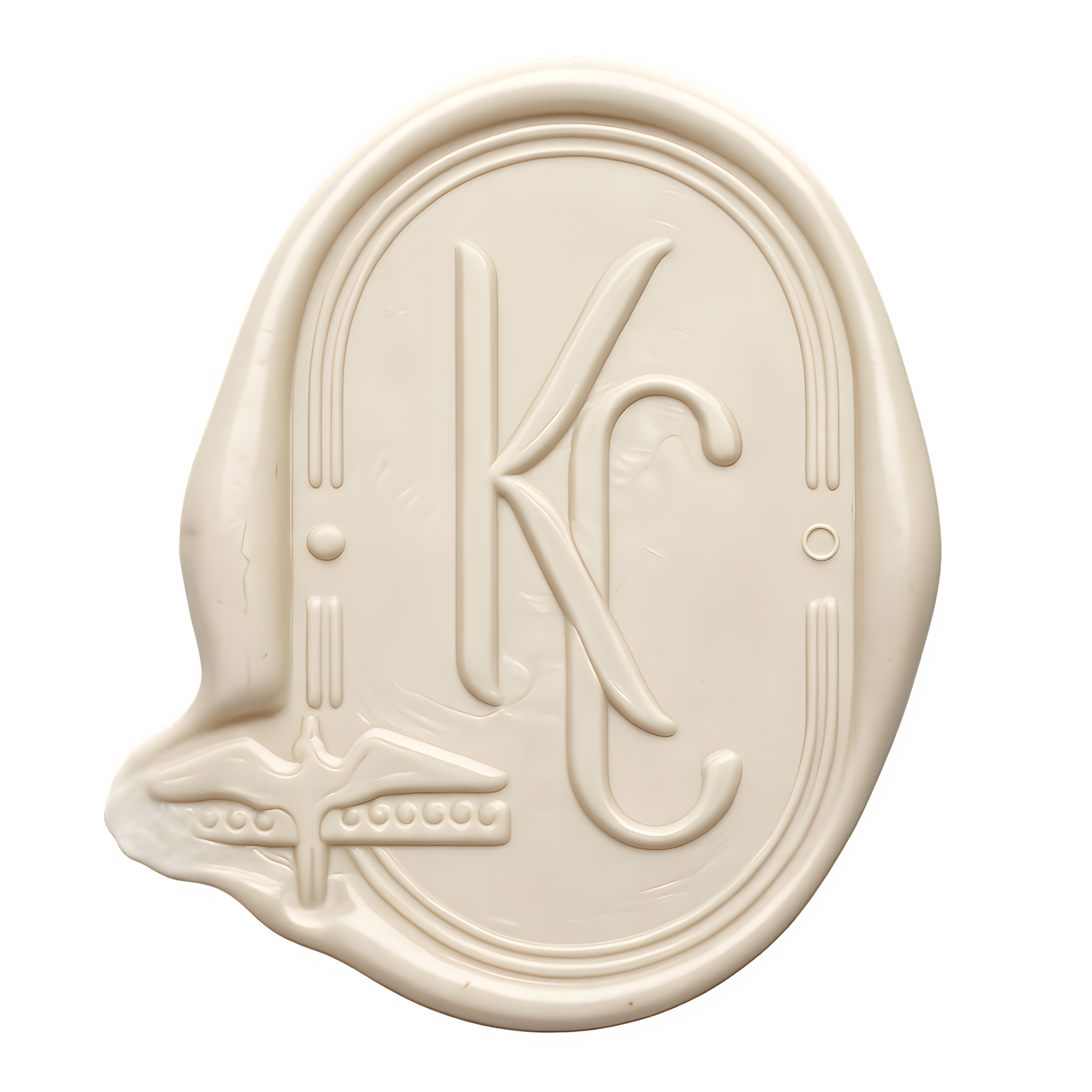 KA'I & CO MEDIA logo stamp mold