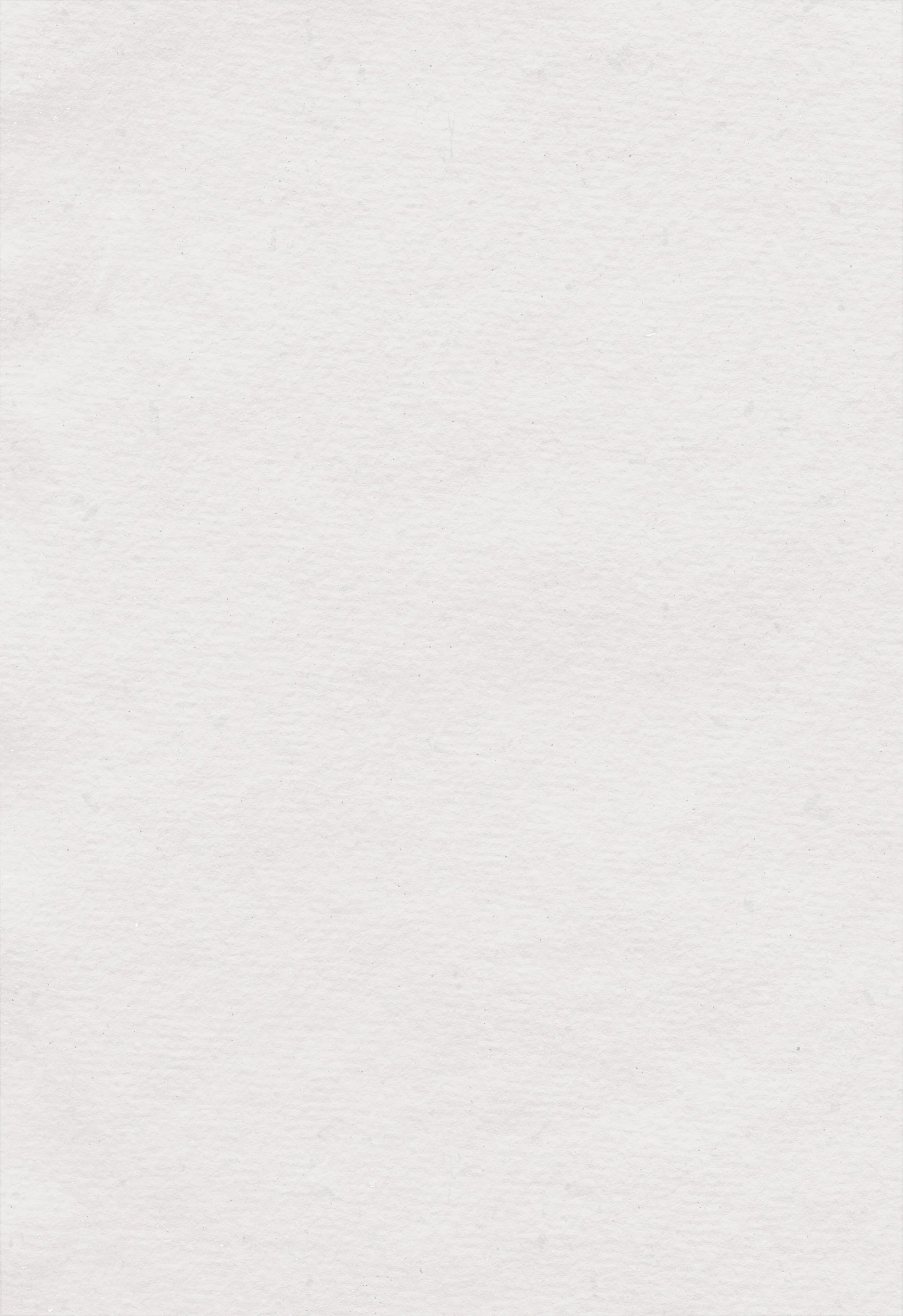 Empty, textured white paper background.