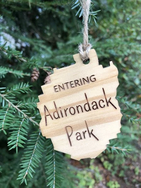 Adirondack Park Christmas Ornament