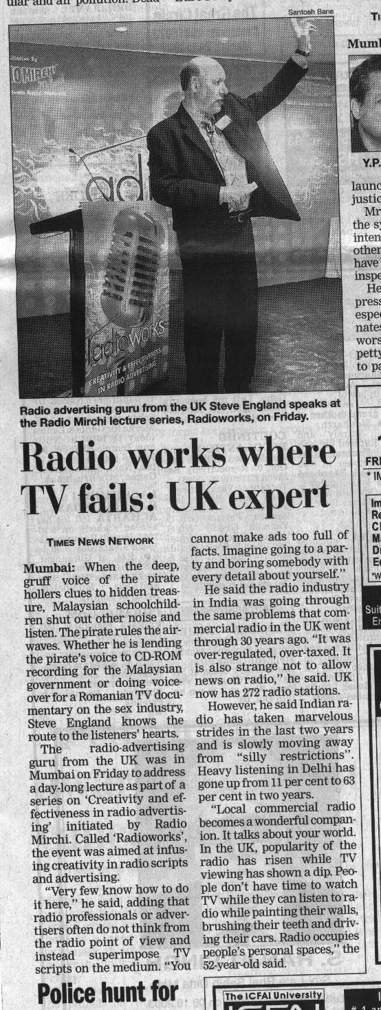 The Times of India - 11 October 2003