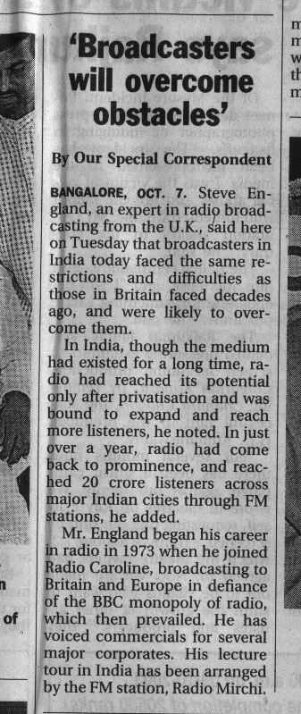 The Hindu - 8 October 2003