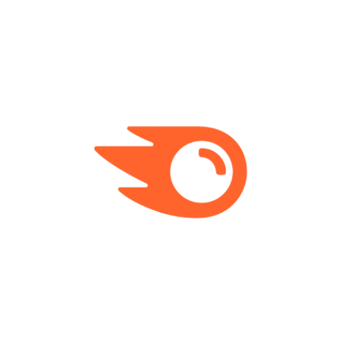 Logo d'une balle de cricket avec une traînée de feu orange.