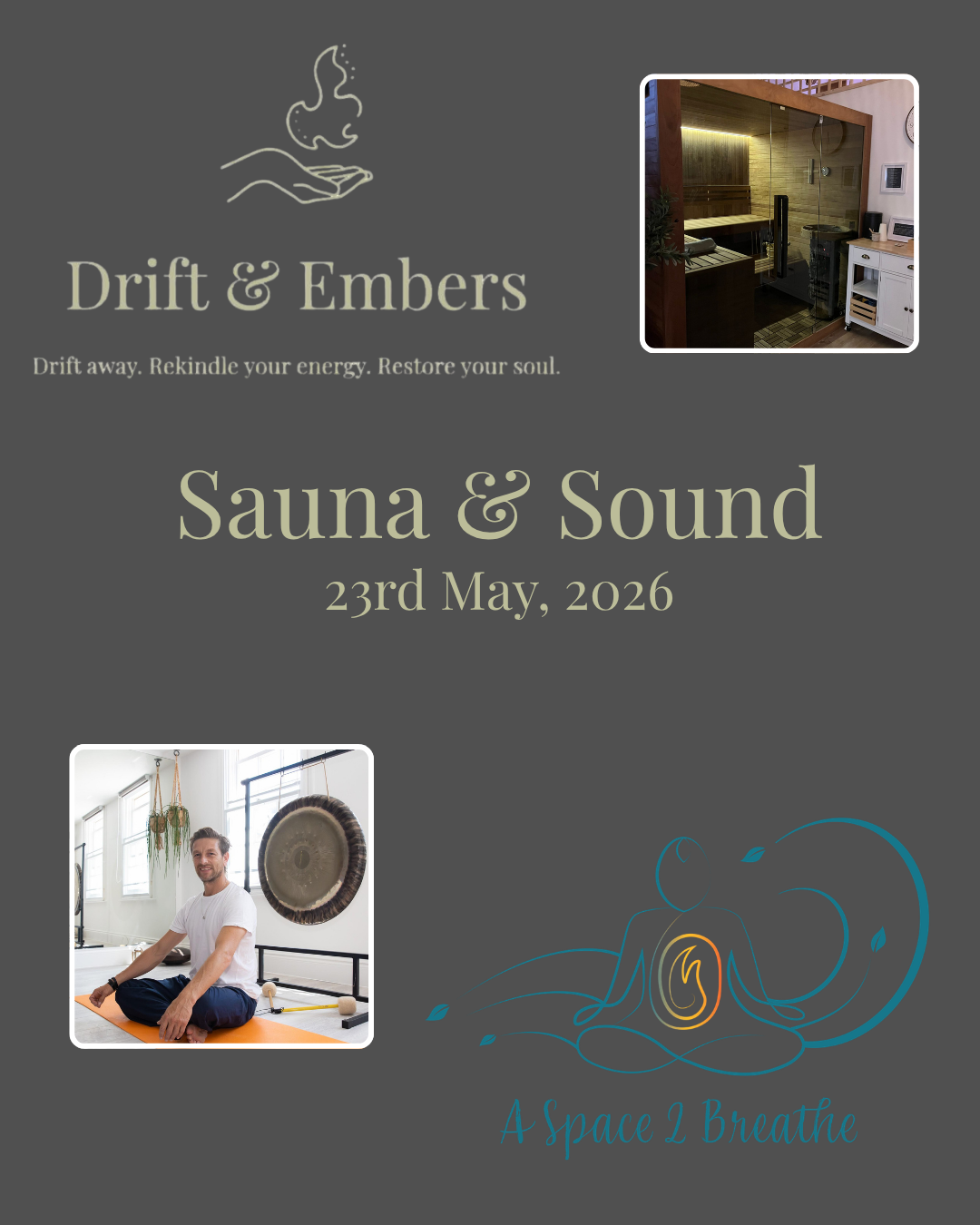 Dirft & Embers x A Space 2 Breathe