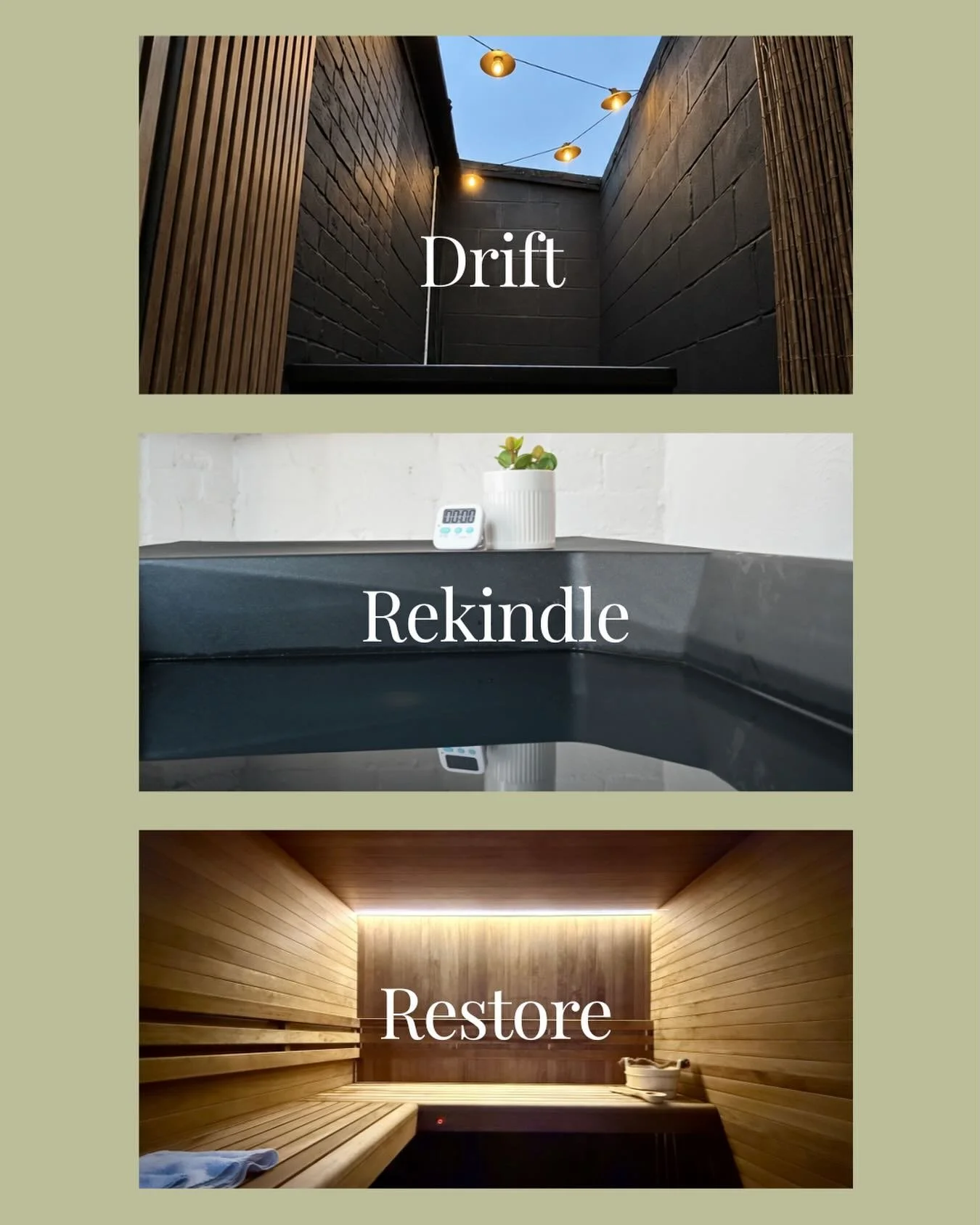 Drift away. Rekindle your energy. Restore your soul.

Book today at Driftandembers.co.uk

#chippenham #restore #rekindle #sauna #spa