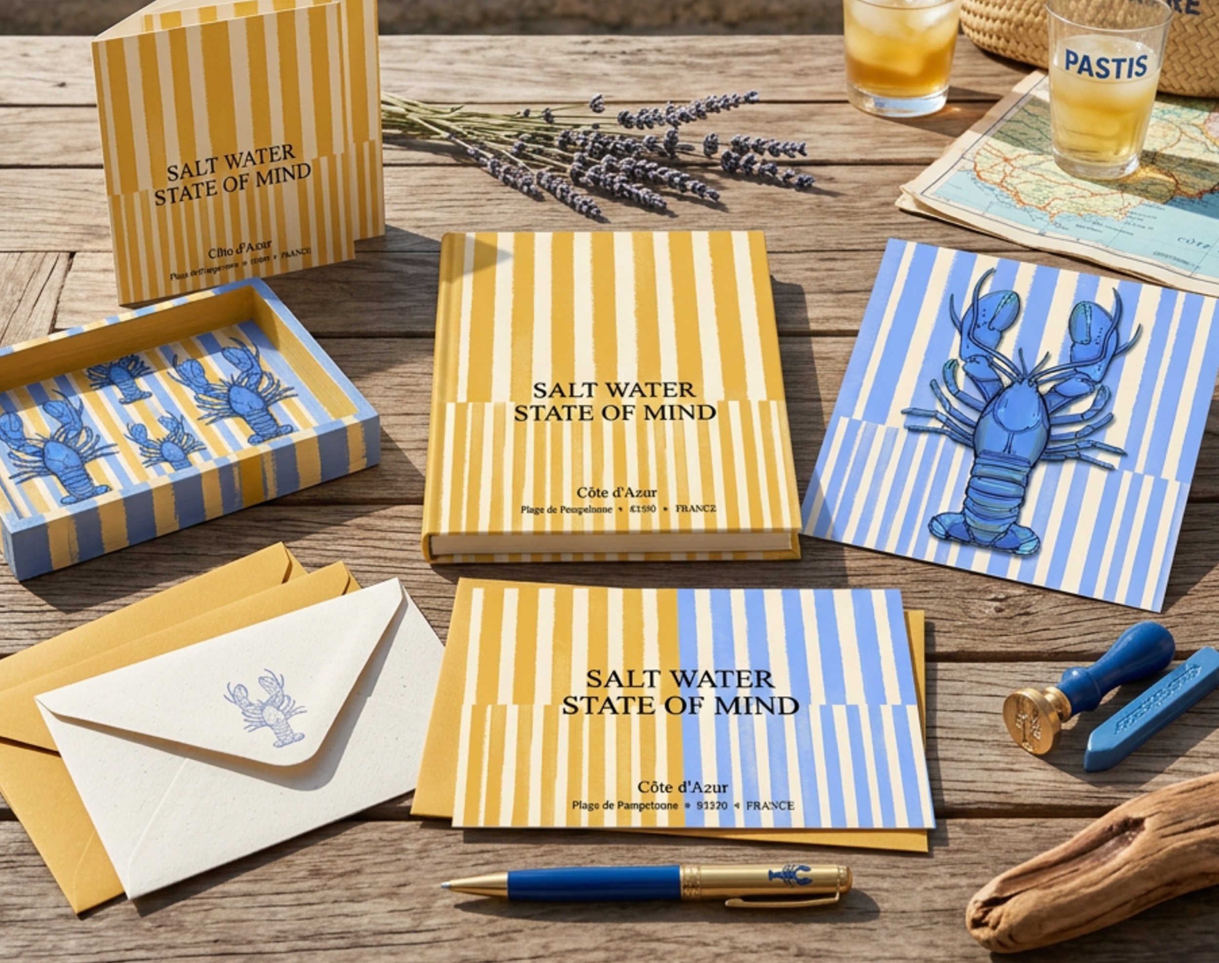Côte d'Azur Wall Art & Stationery