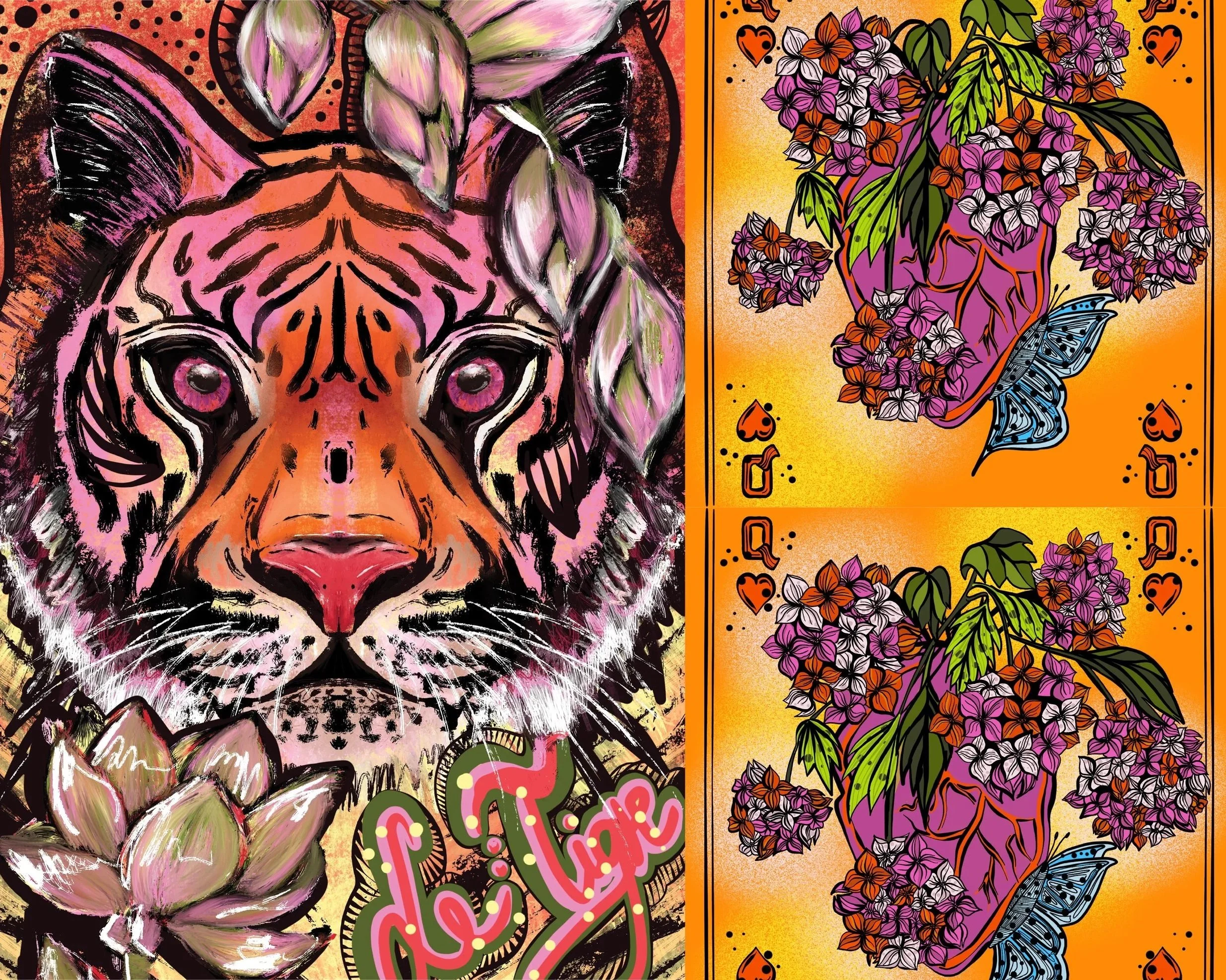 LE TIGRE & THE BLOOMING HEART