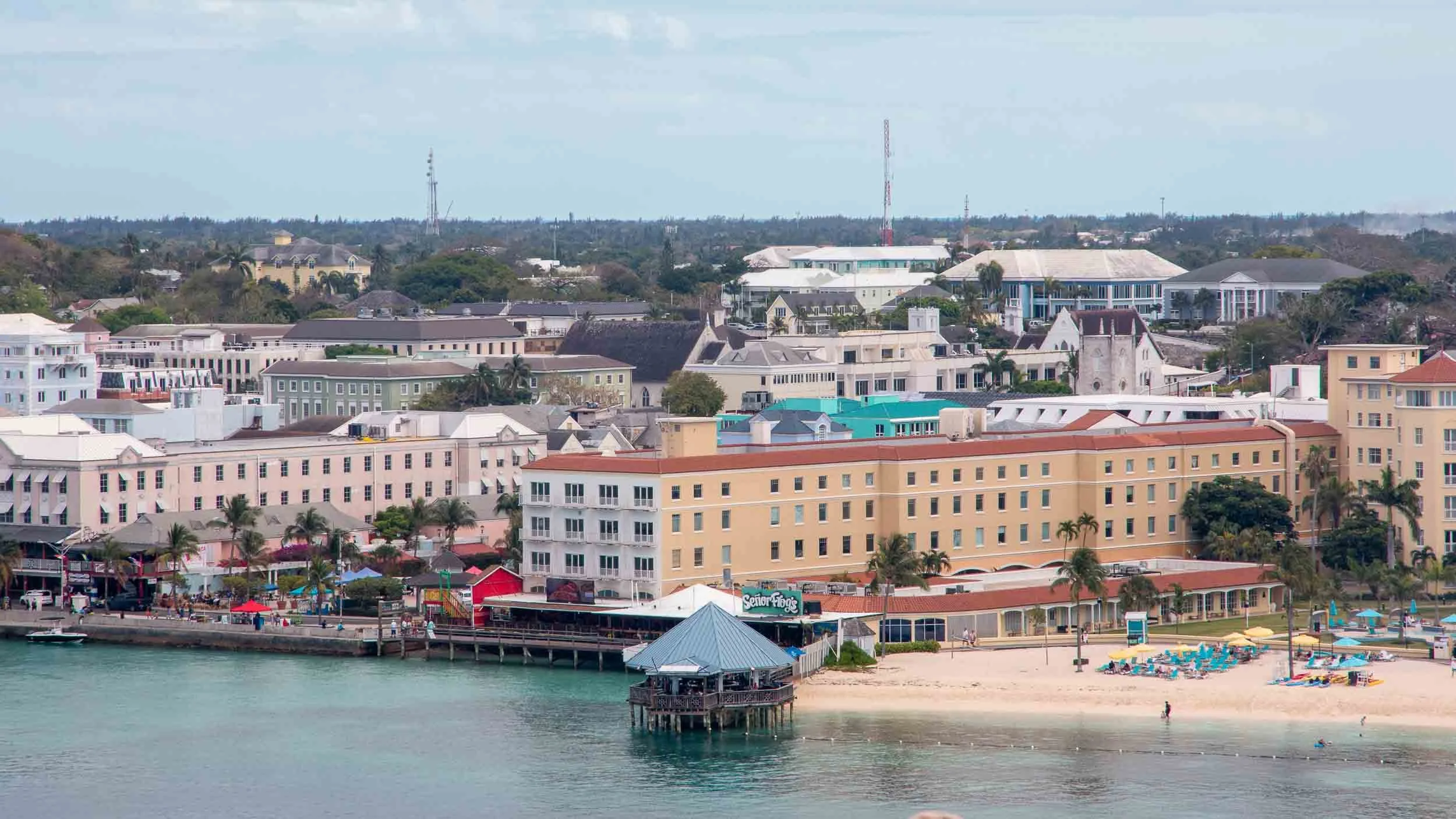 Nassau Cruise Port taken while departing the harbor on Caribbean Princess. #2