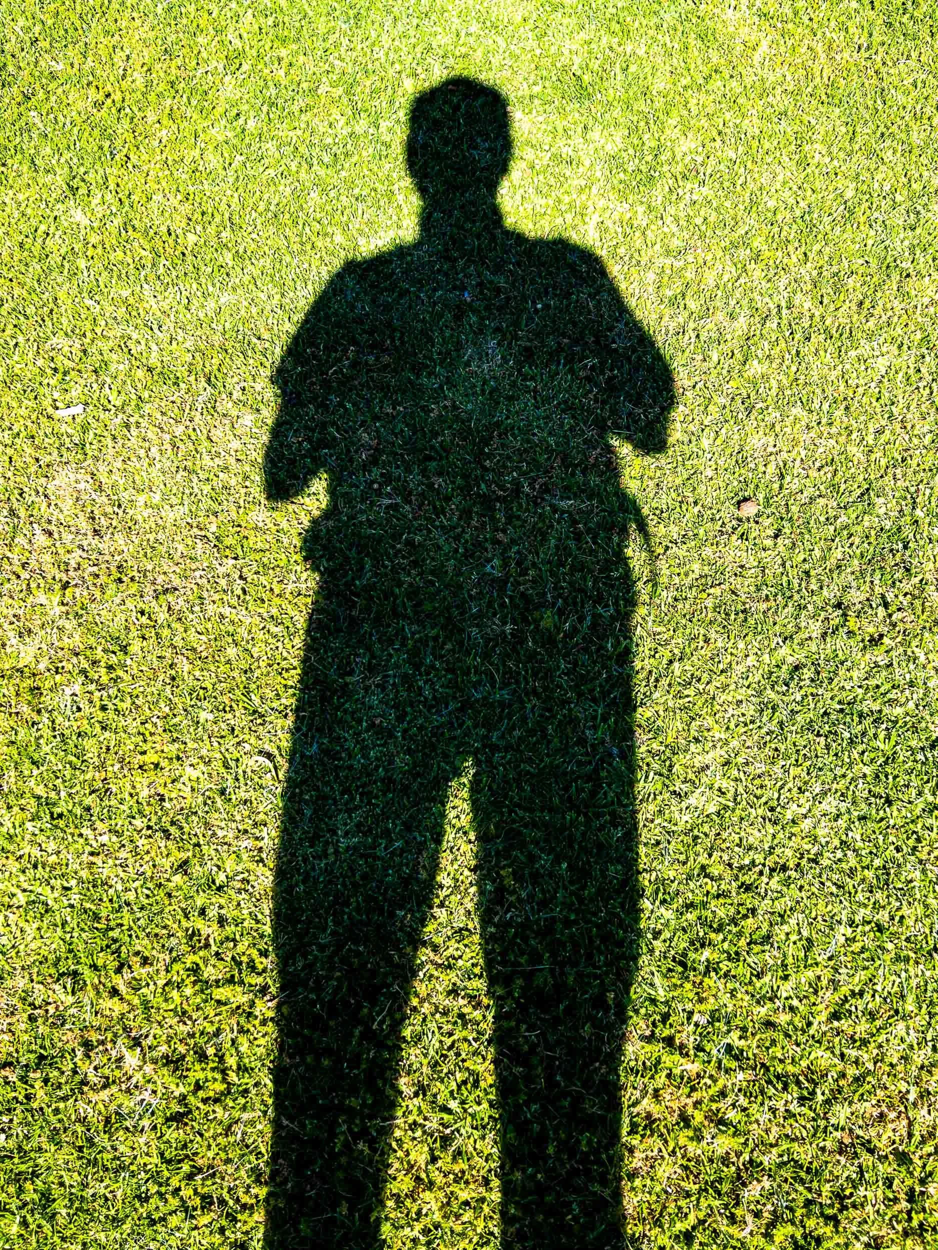 Me and my shadow.
