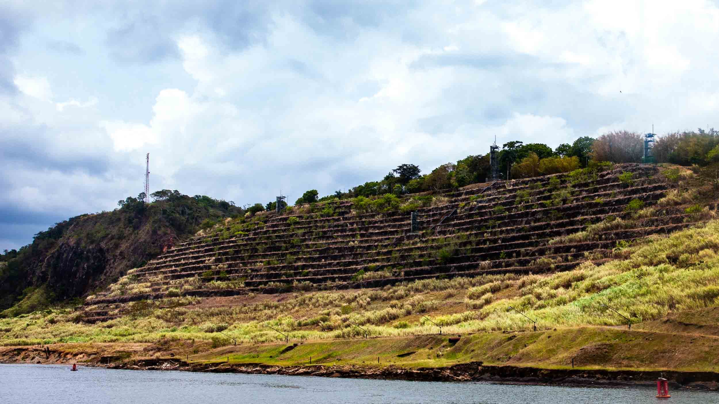 Contractors Hill section of the Culebra Cut.