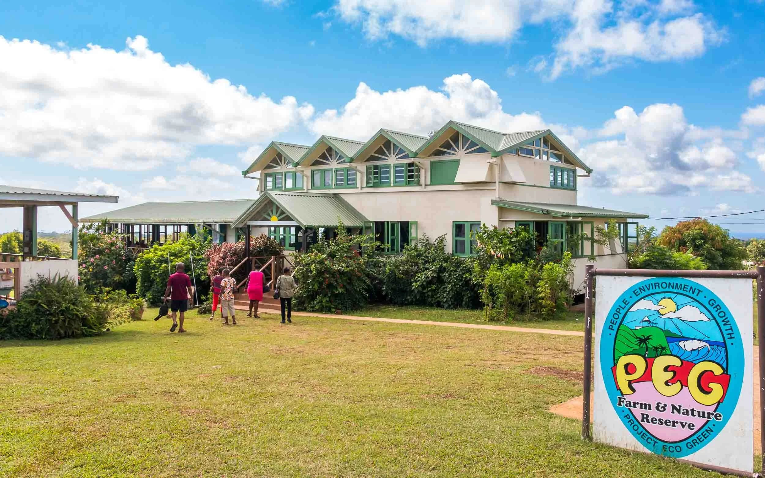 April 1, 2024: PEG Farm, St. Joseph, Barbados. Excellent restaurant surrounded by a Farm and Nature Reserve.