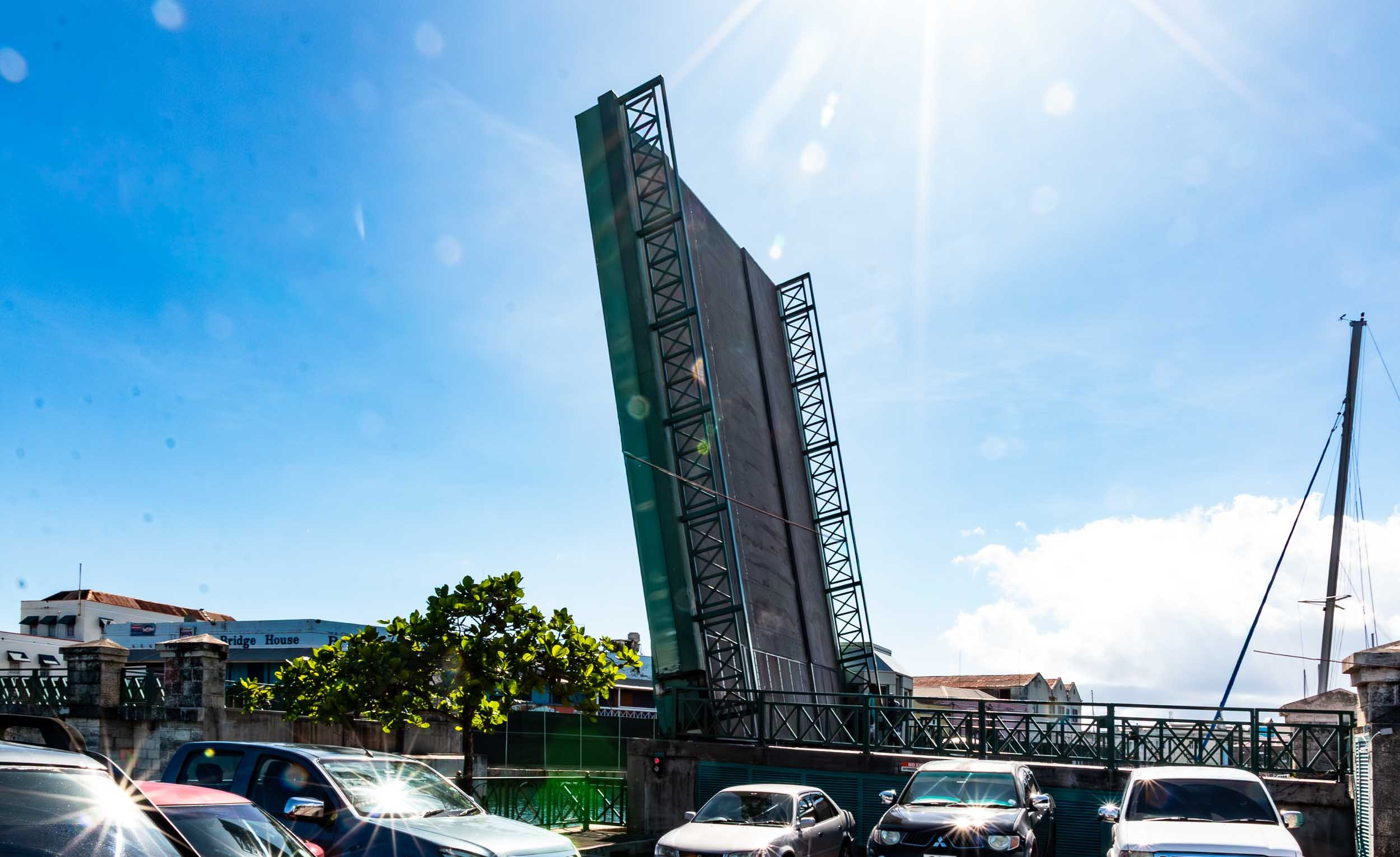 March 27, 2024 - Bridgetown: Draw bridge