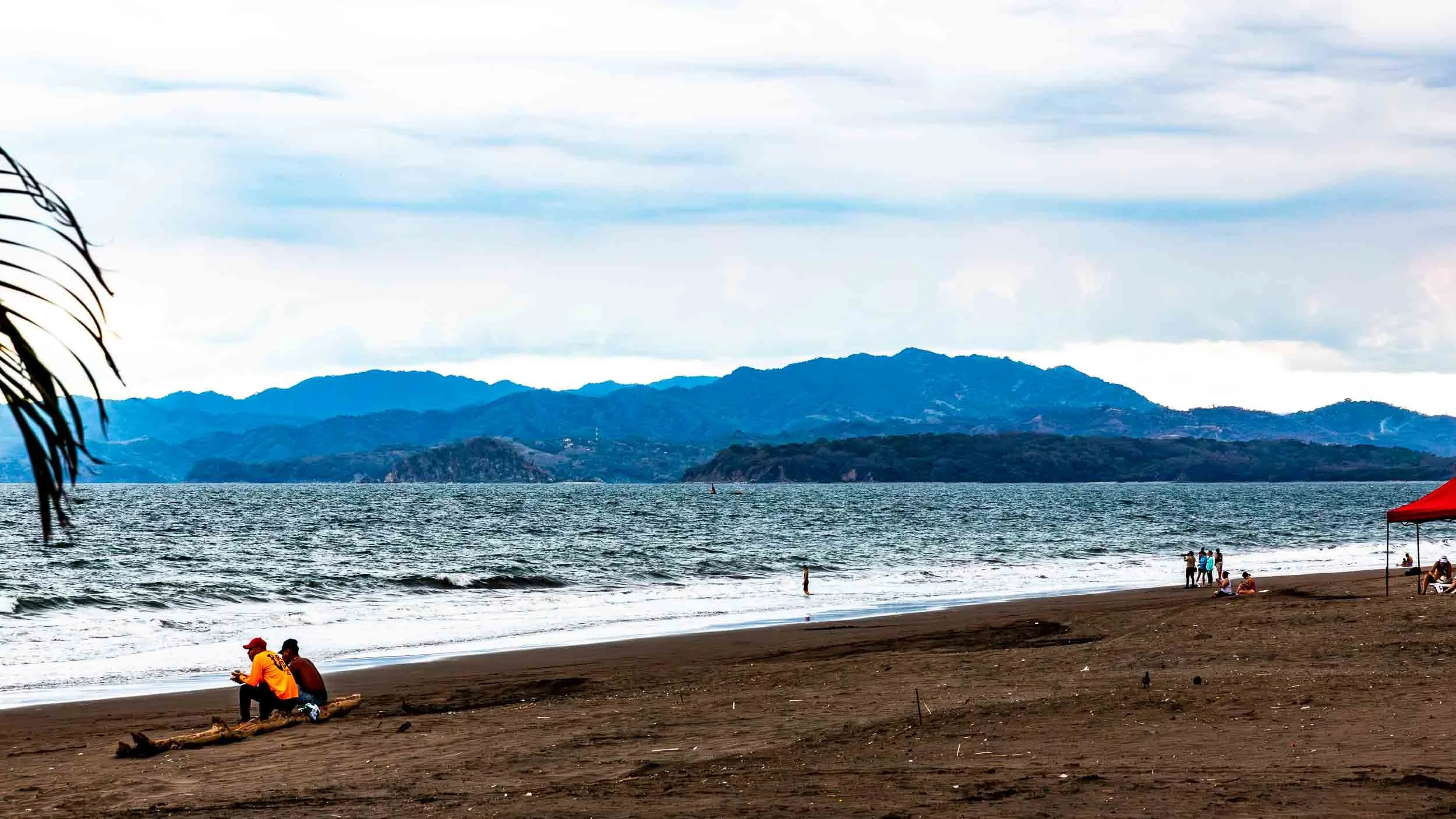Beach side in Puntarenas, Costa Rica.